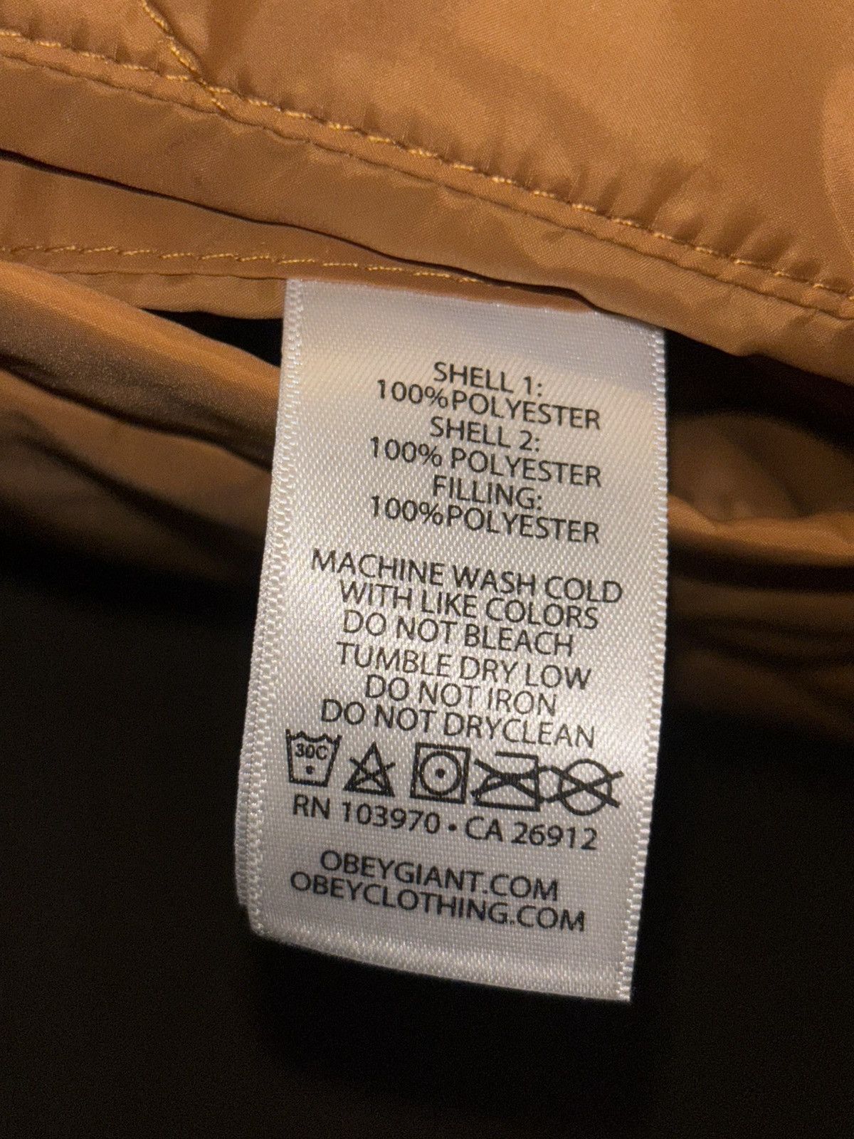 Obey OBEY REVERSIBLE BOMBER JACKET Size US M / EU 48-50 / 2 - 12 Thumbnail