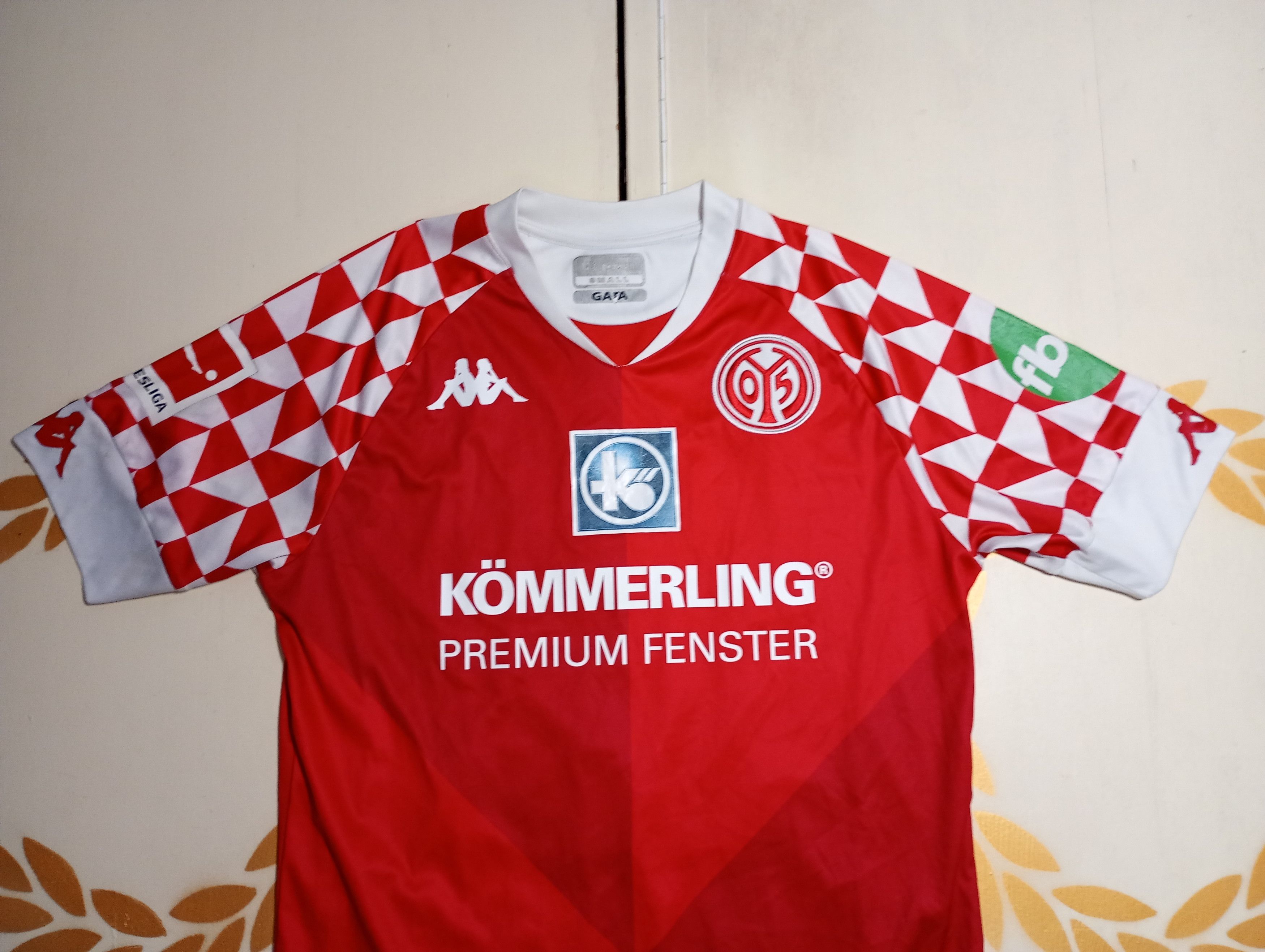 Kappa FSV Mainz 05 Kappa Jersey #26 Nebel 2020-2021 Size US S / EU 44-46 / 1 - 4 Thumbnail