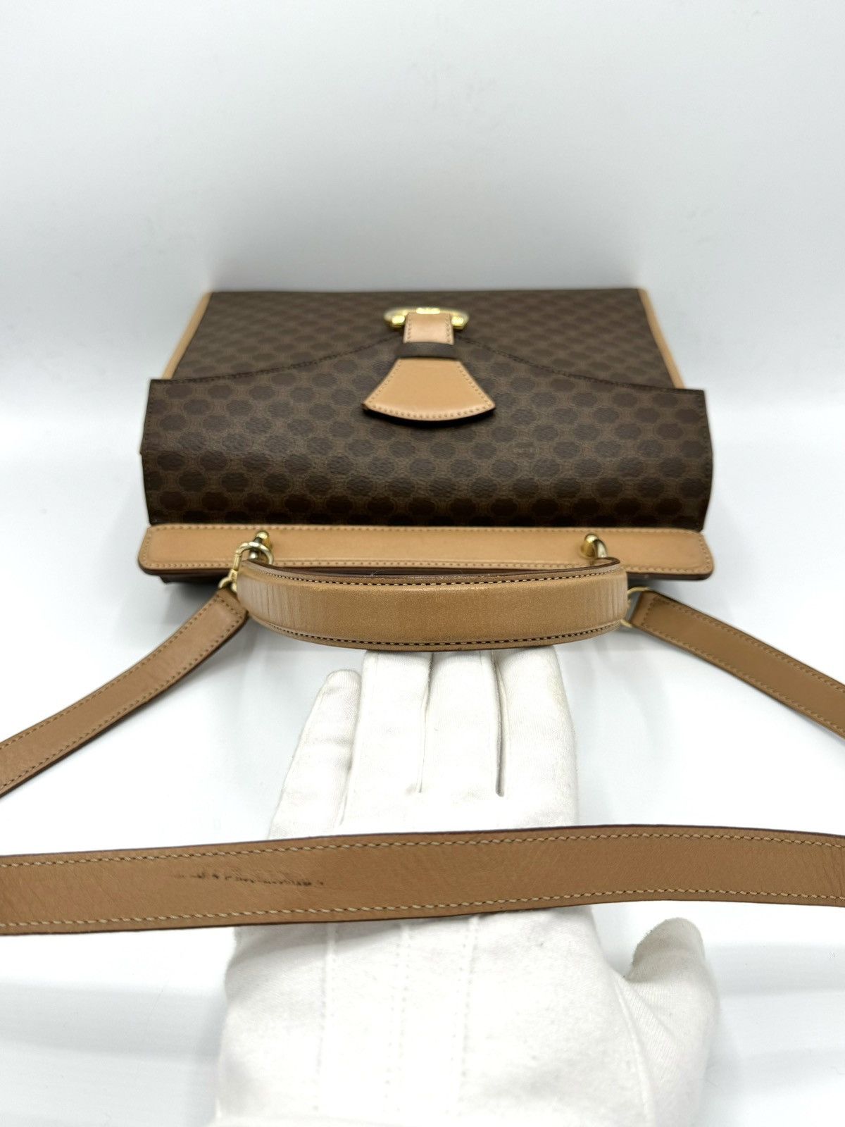 Celine CELINE Sac Handtasche Tasche Crossbody Bag Borsa Bag Macadam Size ONE SIZE - 9 Thumbnail