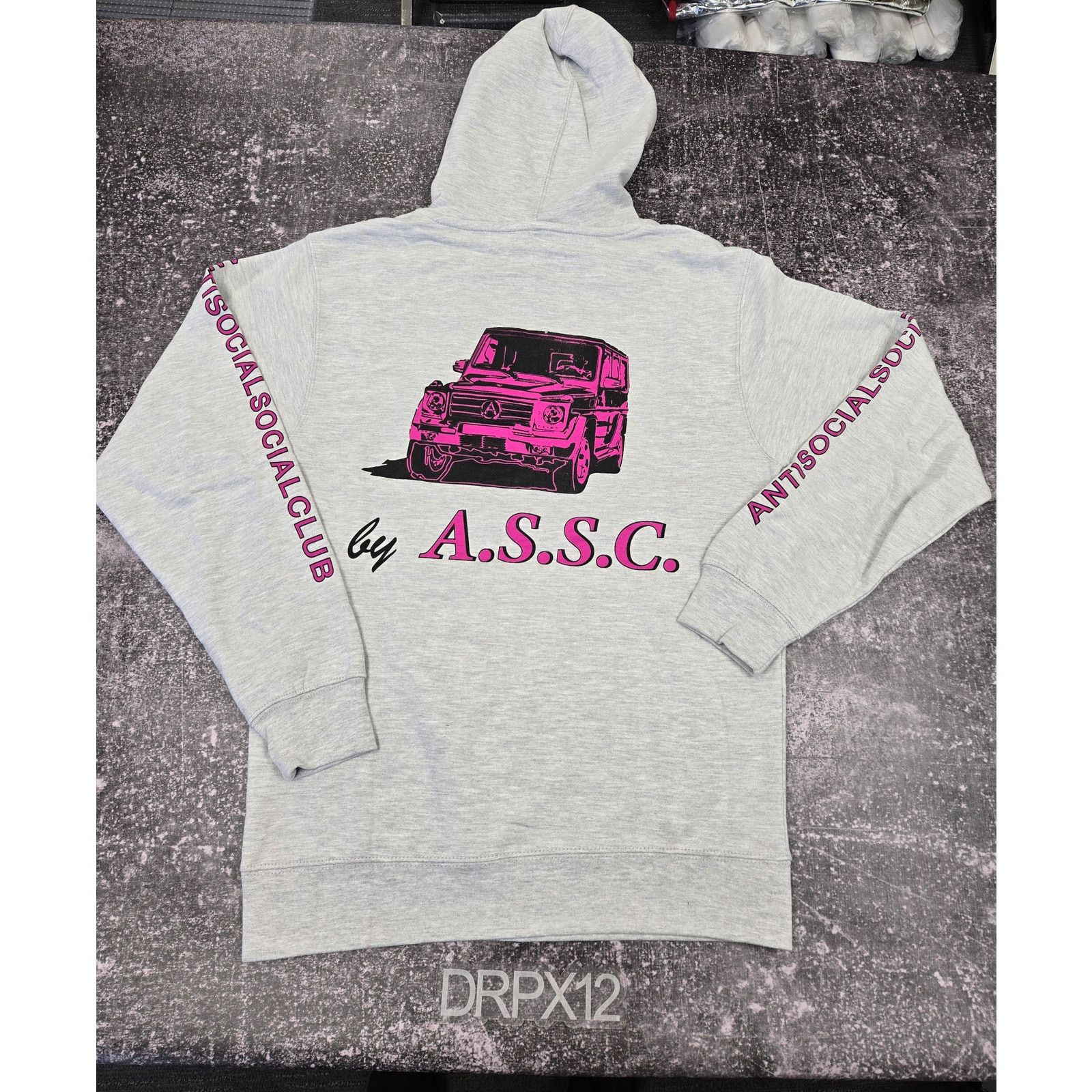 Anti Social Social Club Anti Social Social Club Berlin Grey Hoodie Size Small New Size S / US 4 / IT 40 - 1 Thumbnail