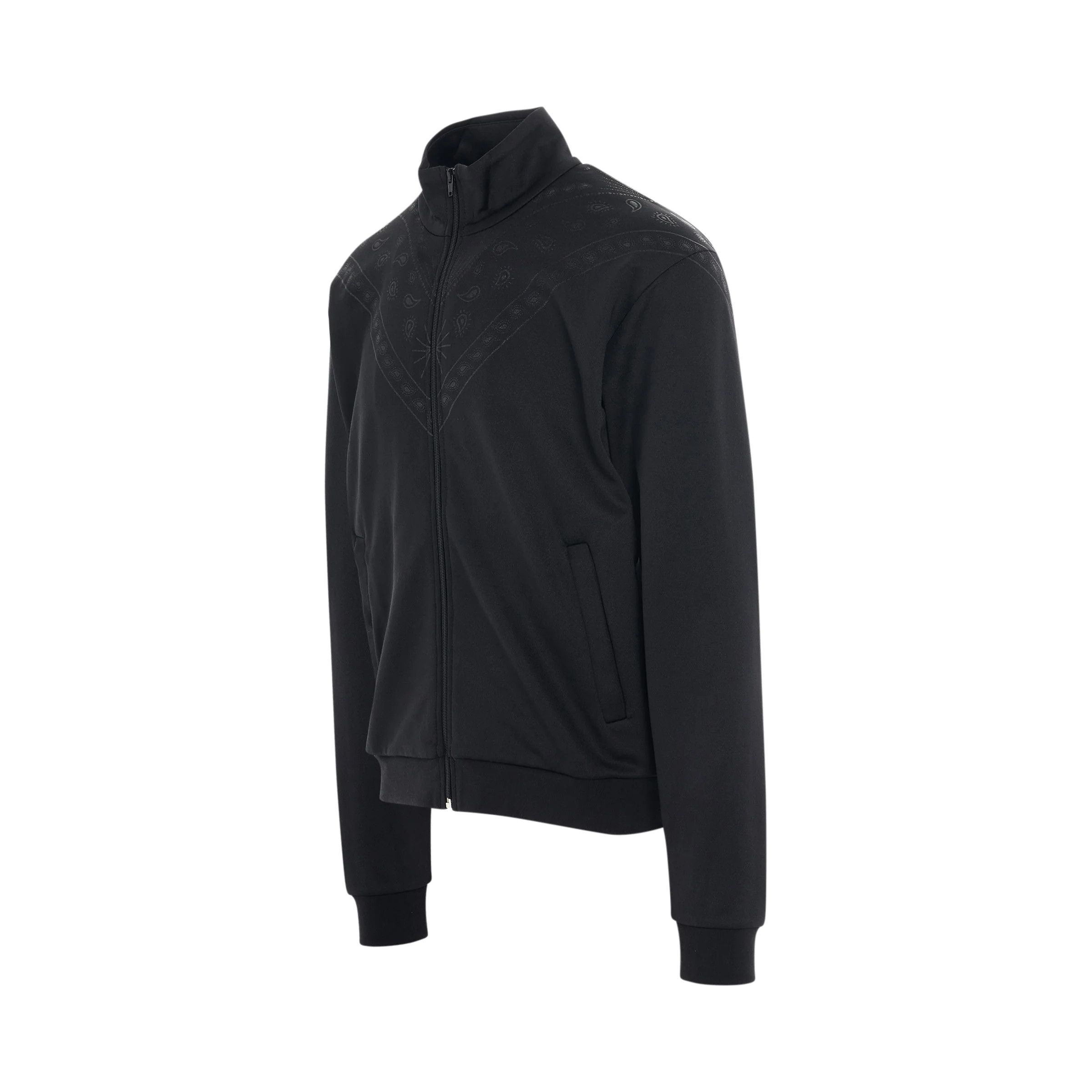 Marcelo Burlon o1mris0824 Track Jacket in Black Size US S / EU 44-46 / 1 - 3 Thumbnail