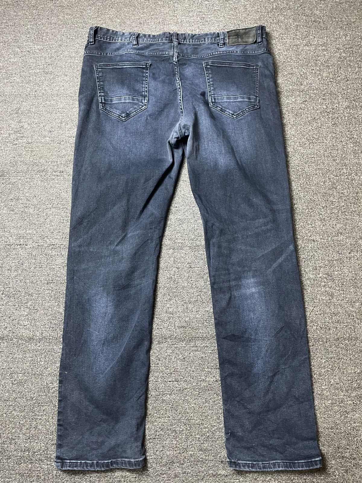Denim & Co. × Japanese Brand × Vintage The Original Denim. Co Straight Cut Jeans (92) Size US 37 - 12 Thumbnail