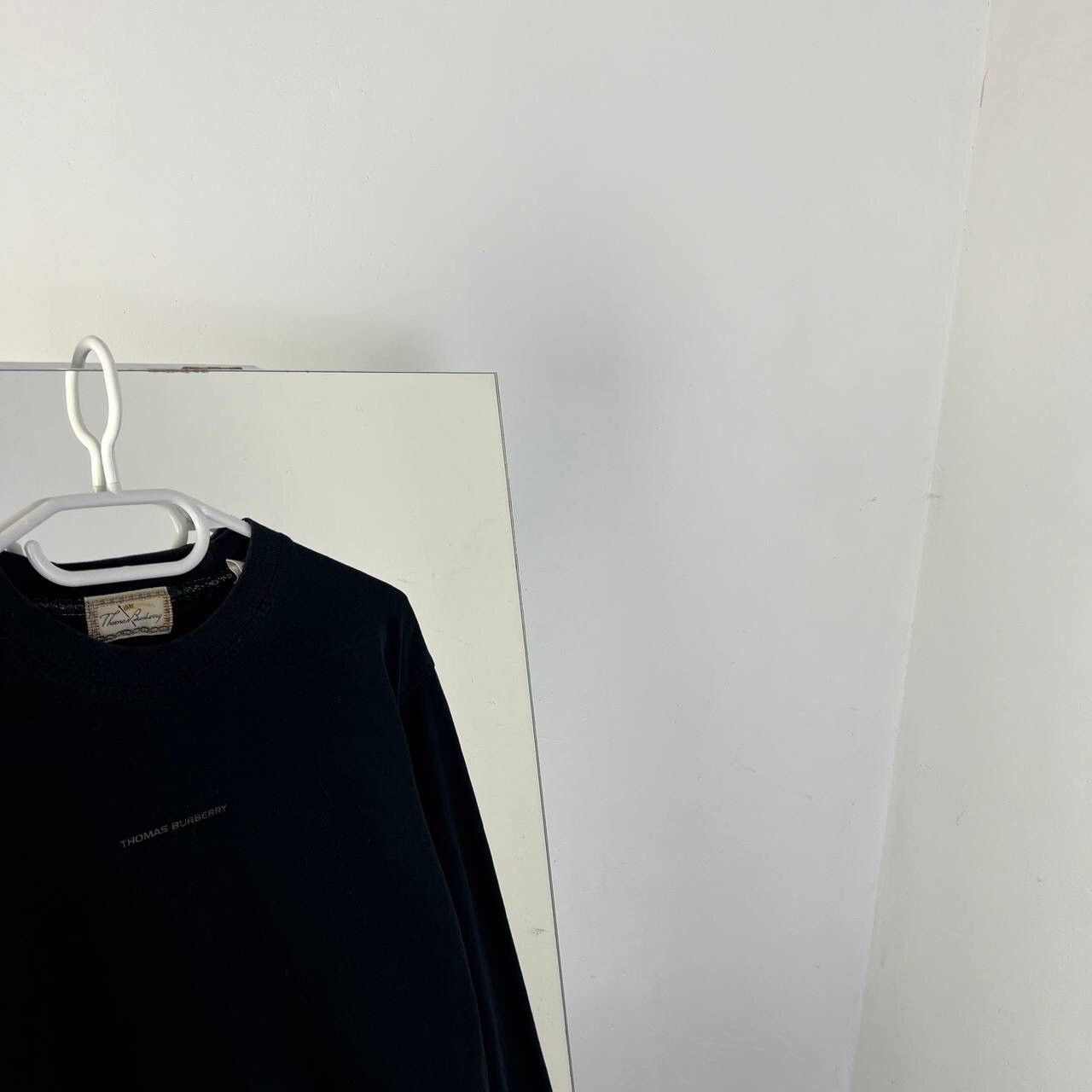 Burberry Rare Vintage Burberry Thomas Centre Logo Long Sleeve 90s Size US L / EU 52-54 / 3 - 2 Thumbnail