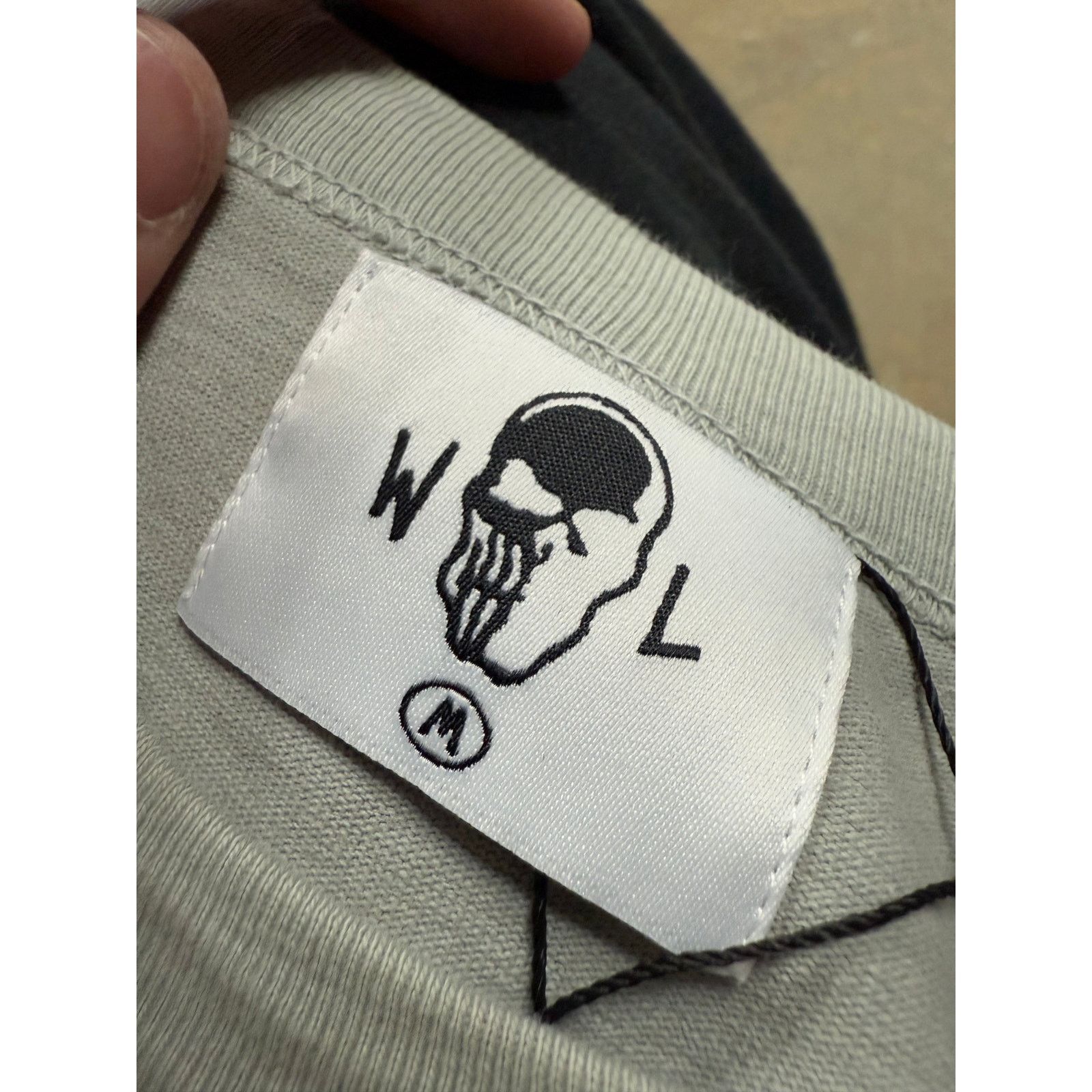 Warren Lotas Warren Lotas Sturgis Tee Grey Orange Medium Used Size US M / EU 48-50 / 2 - 2 Thumbnail