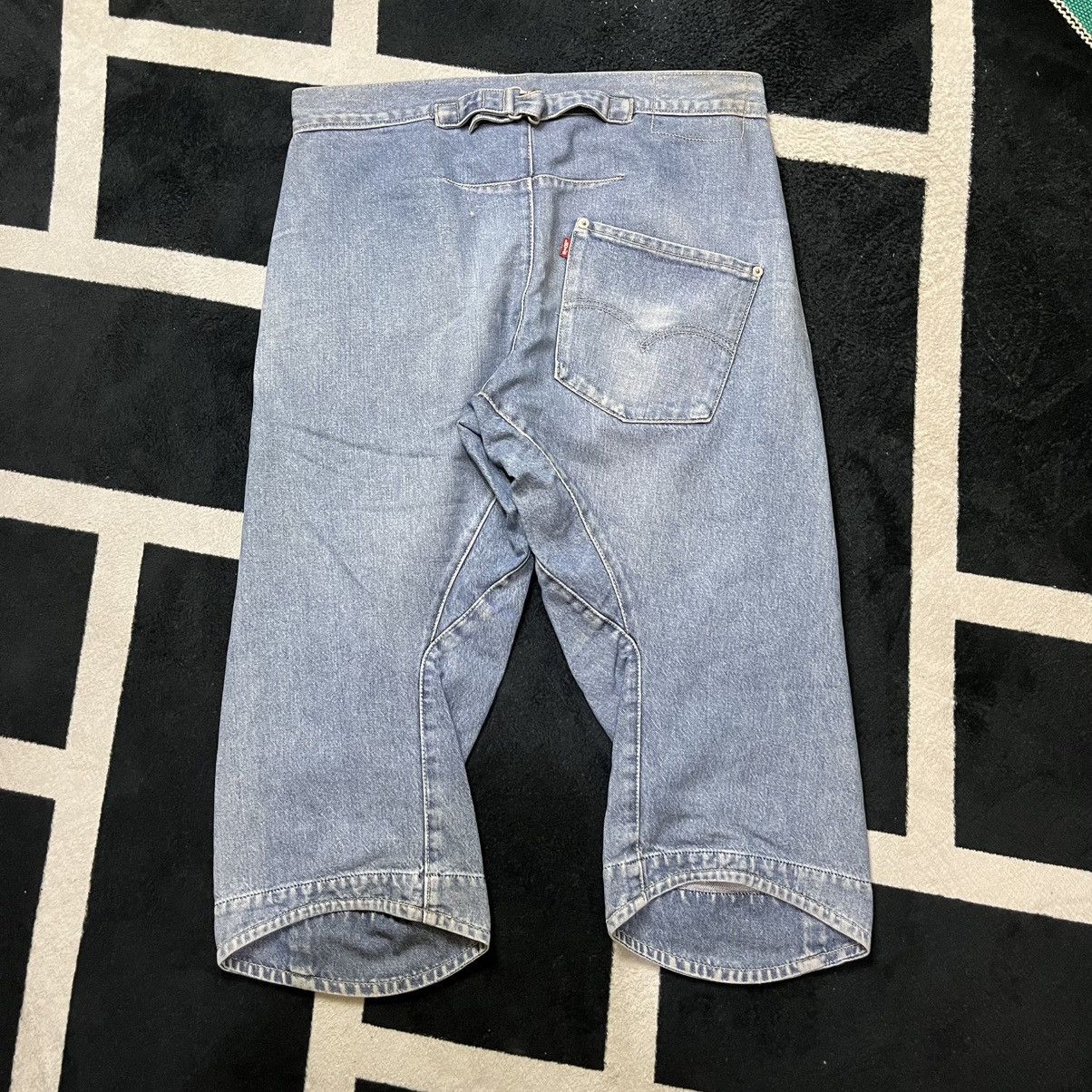 Engineered Garments × Levi's Levi’s Engineered Buckle Jorts Pants – Light Wash Size US 34 / EU 50 - 2 Thumbnail