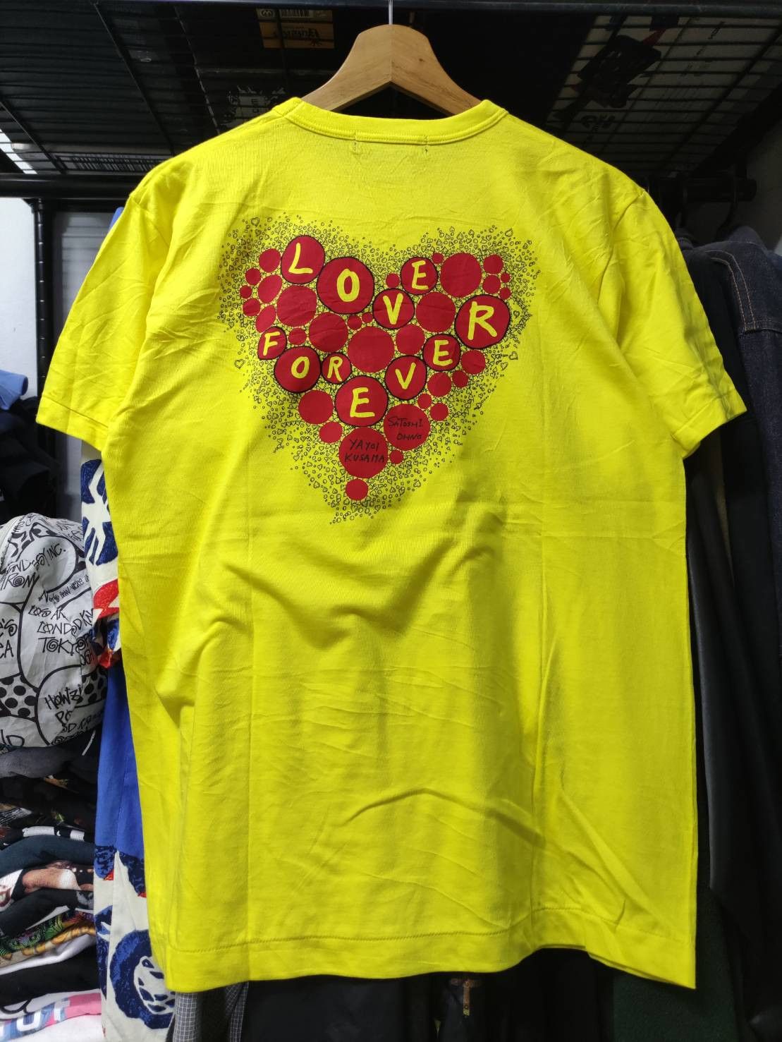 Japanese Brand Yayoi Kusama X Satoshi Ohno By 24Hrs TV T-Shirt Size US M / EU 48-50 / 2 - 2 Thumbnail