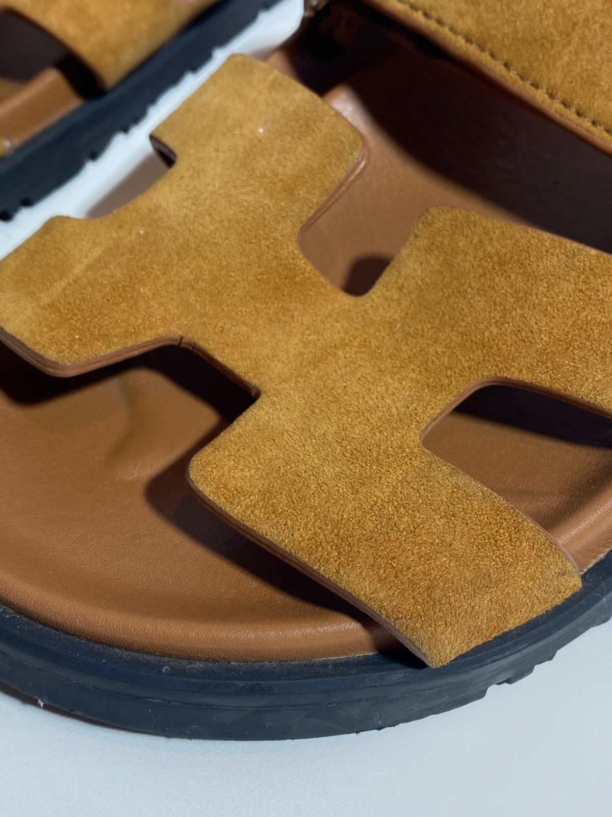 Hermes Hermes Calfskin Women’s Sandals Size US 7 / IT 37 - 6 Thumbnail