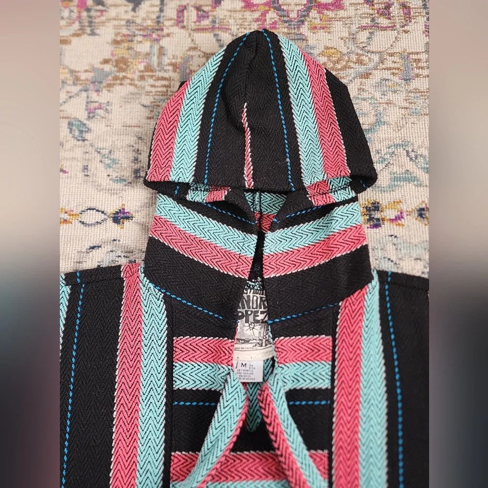 Other Original Senor Lopez Baja Pullover Hoodie Multicolor Strip Size M / US 6-8 / IT 42-44 - 6 Thumbnail