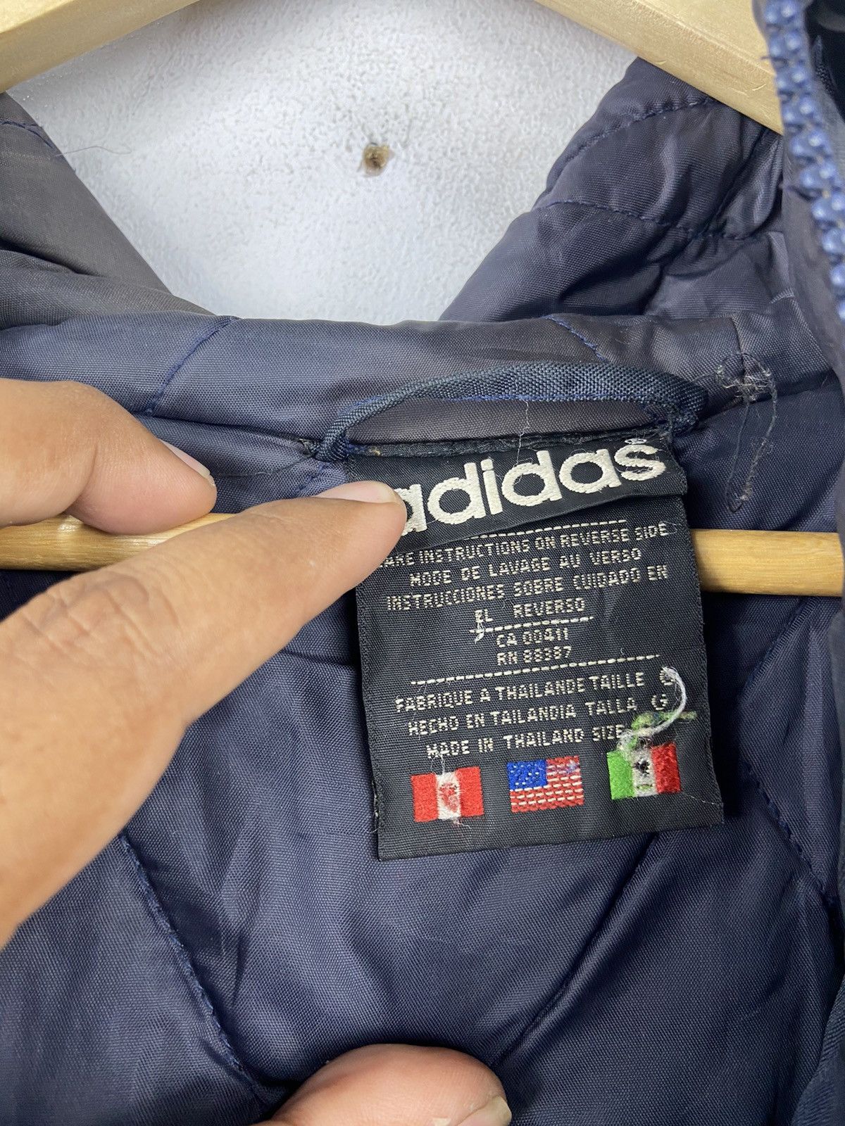 Adidas × Descente × Vintage Vintage Adidas 90s Descente Bomber Jacket Size US L / EU 52-54 / 3 - 9 Thumbnail