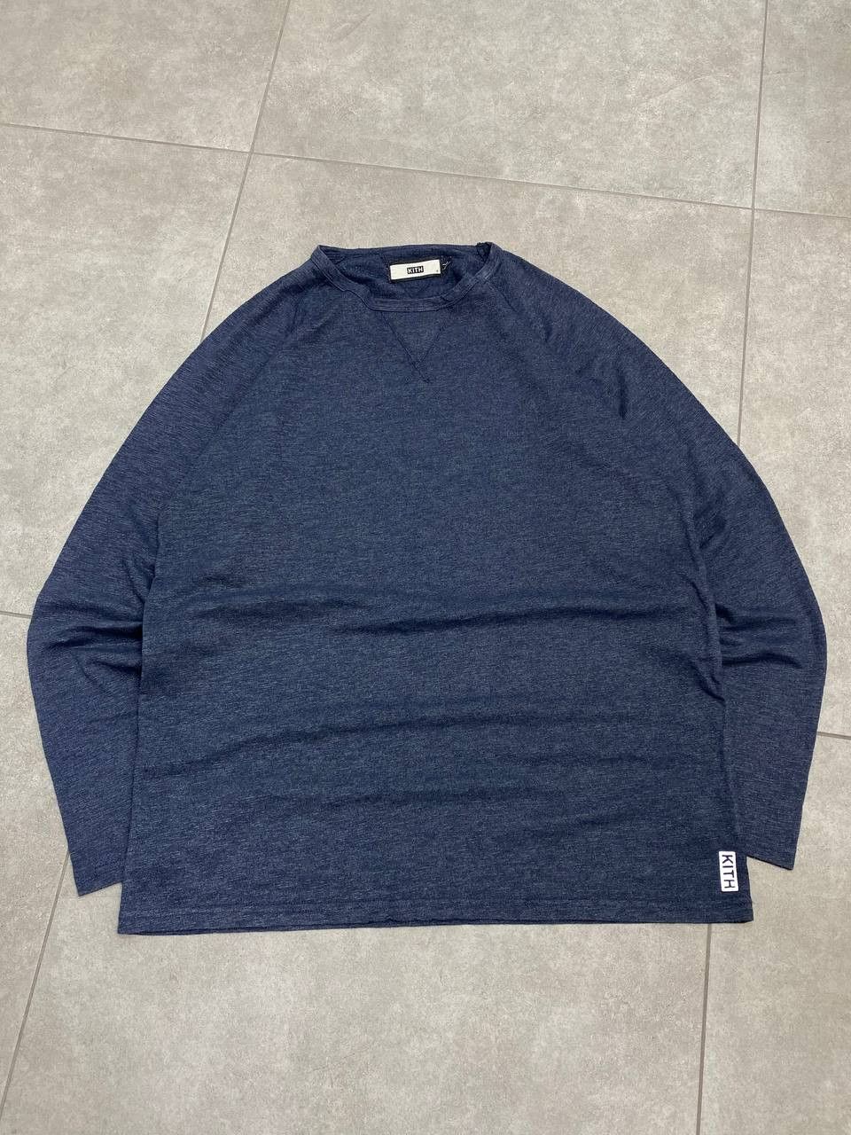 Kith Vintage Kith Sided Box Logo Oversized Long Sleeve T-Shirt Size US M / EU 48-50 / 2 - 1 Thumbnail