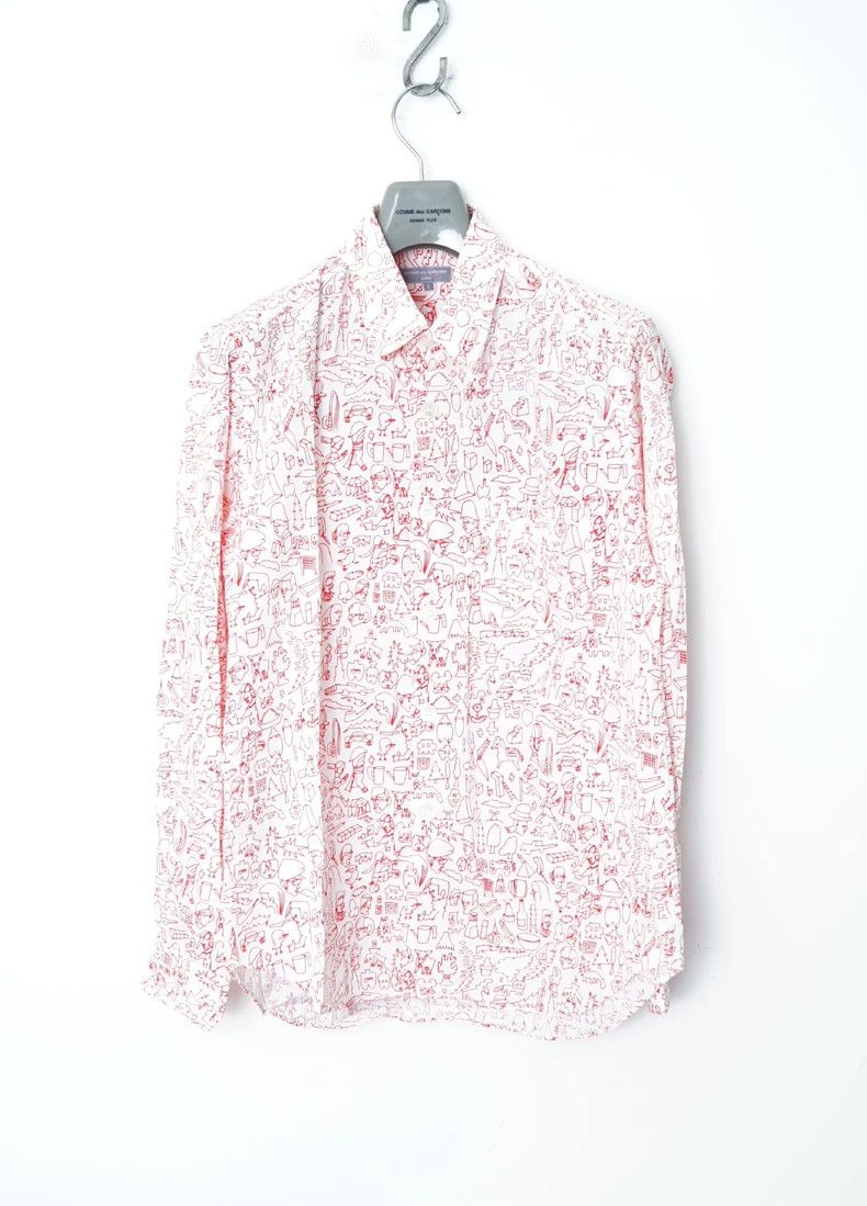 Comme des Garcons Comme des Garcons Graffiti shirt Size US S / EU 44-46 / 1 - 1 Thumbnail