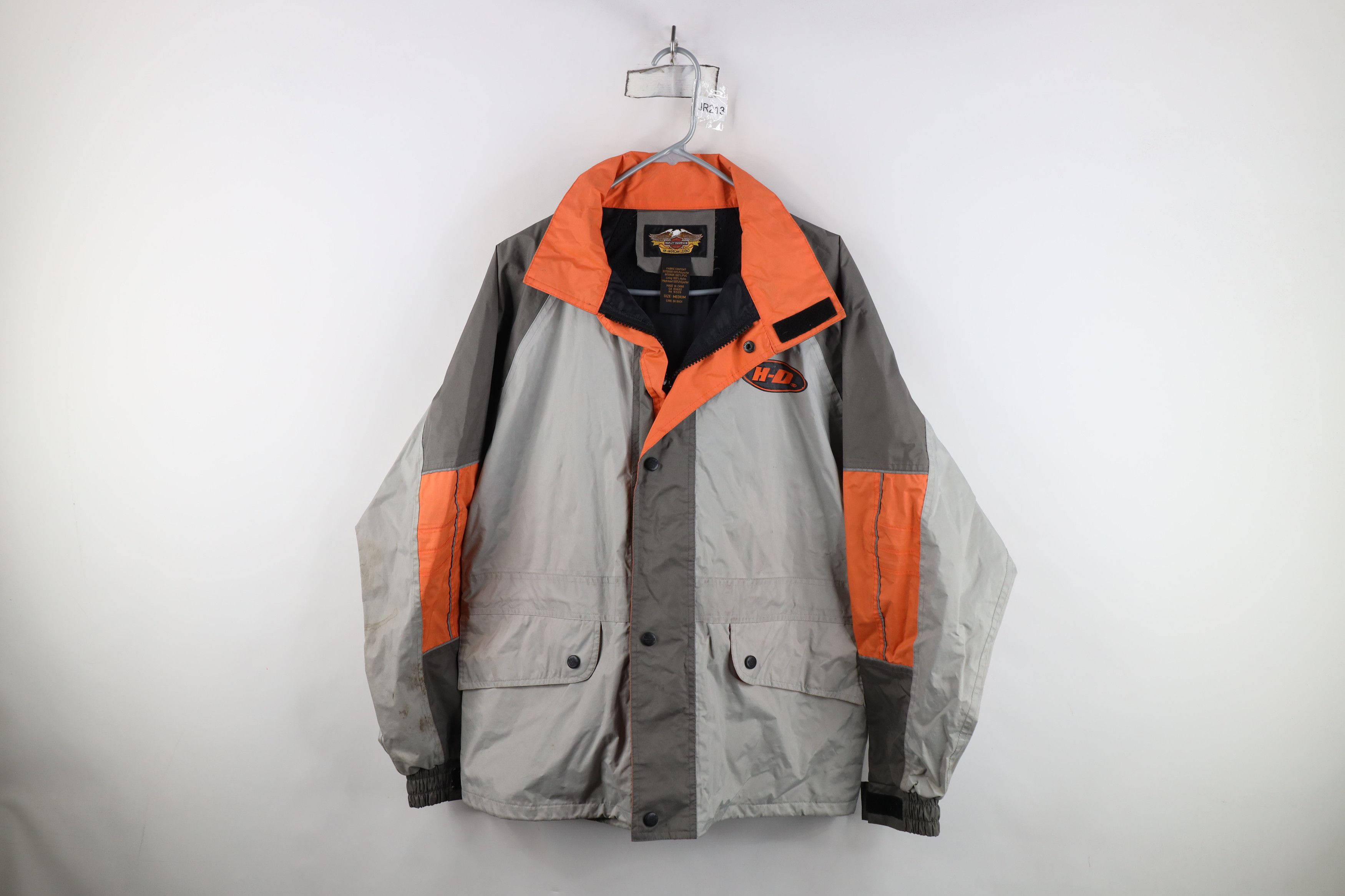 Harley Davidson Vintage Harley Davidson Reflective Rain Riding Jacket Size US M / EU 48-50 / 2 - 1 Thumbnail