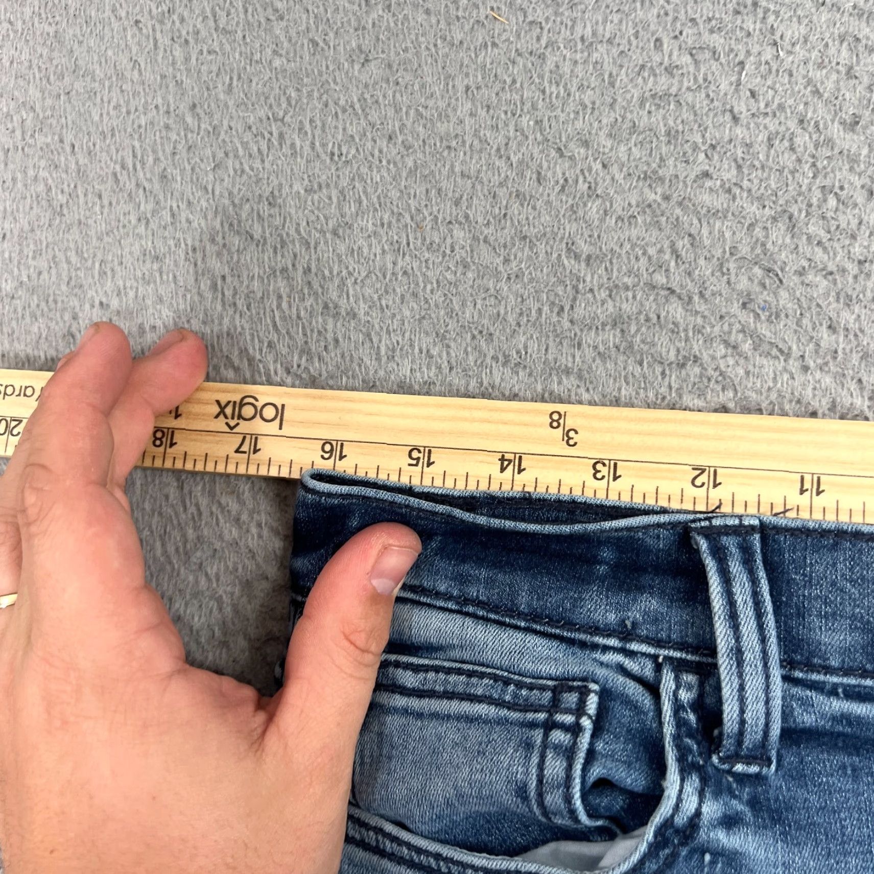 Vintage VINTAGE Joe's Jeans Women's 29 Janet Denim Mid Rise Straight Ankle Pants Blue 2000s Size 29" - 5 Thumbnail