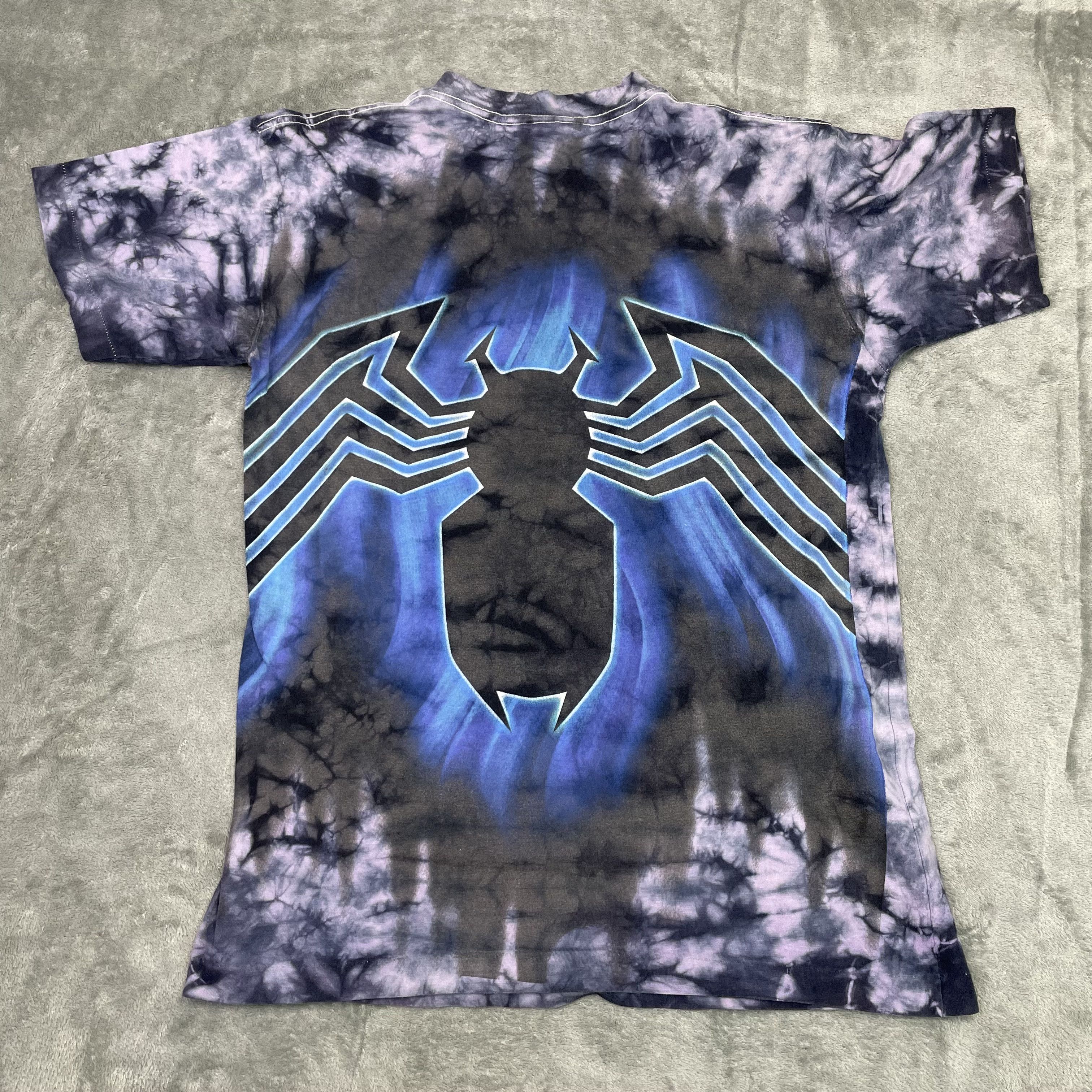 Marvel Comics × Vintage Vintage Rare 1998 Venom Marvel Comic AOP T Shirt Tie Dye Size US L / EU 52-54 / 3 - 2 Thumbnail