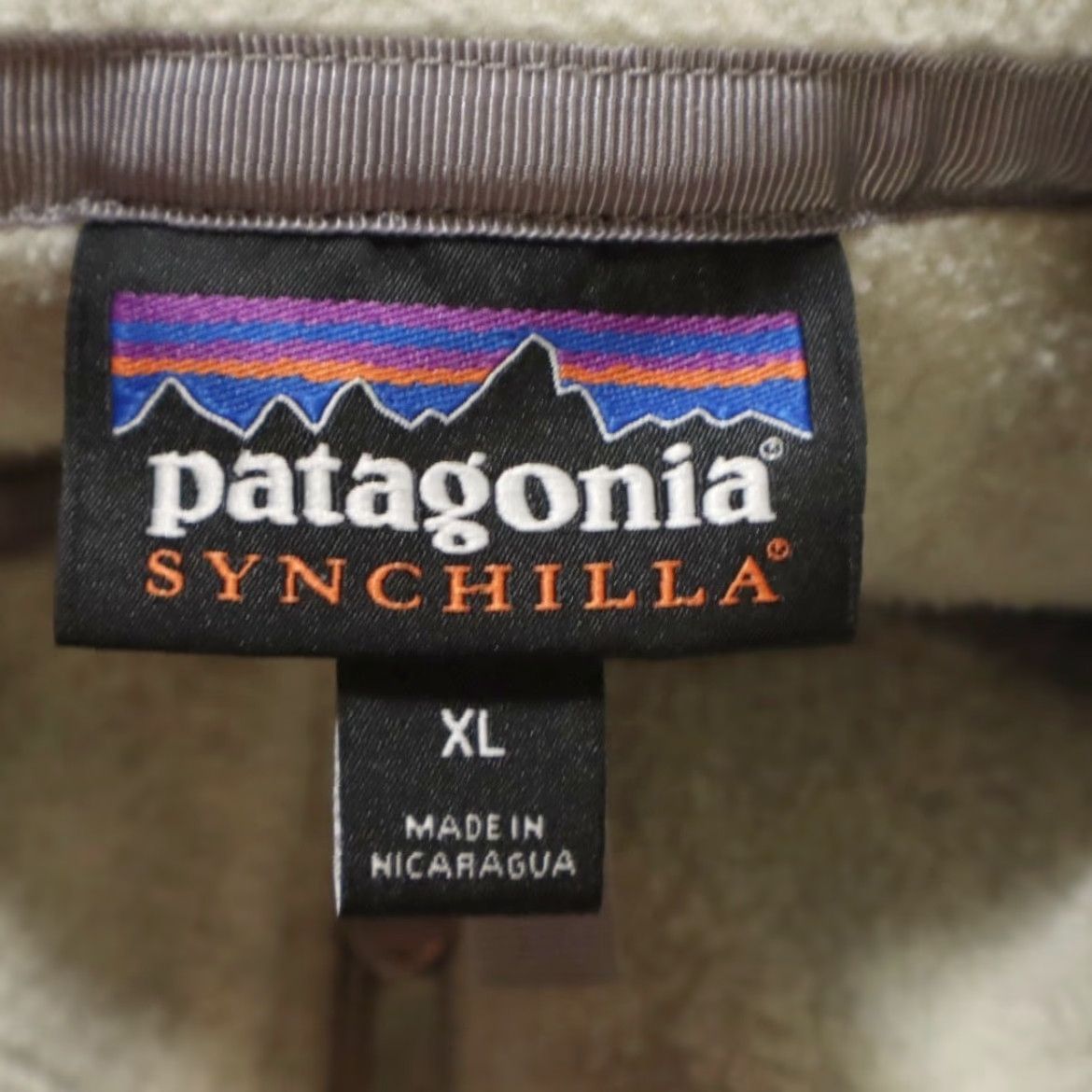 Patagonia Patagonia Synchilla 1/2 Zip Fleece Solid Mock Long Sleeve Sweater Sand Men's XL Size US XL / EU 56 / 4 - 5 Thumbnail