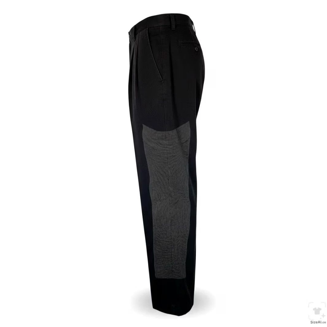 Dickies Dickies Pants Mens 36x34 Black Khakis Relaxed Canvas Polyester Blend Zip Fly Pants Mens Regular 36 Black Khakis Dickies Logo Pocket Belted Zip Fly USA Size US 36 / EU 52 - 3 Thumbnail