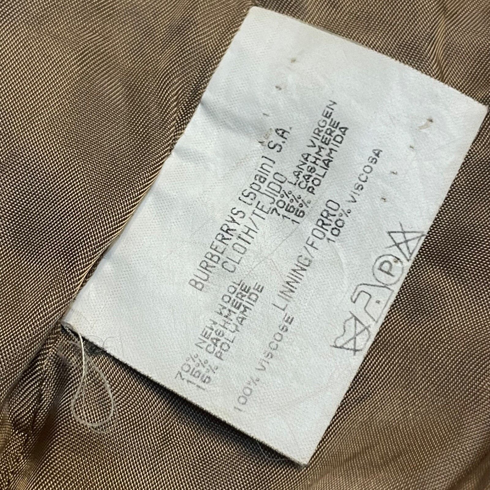 Burberry Vintage Burberry WINTER TRENCH coat VIRGIN wool CASHMERE Size S / US 4 / IT 40 - 14 Thumbnail