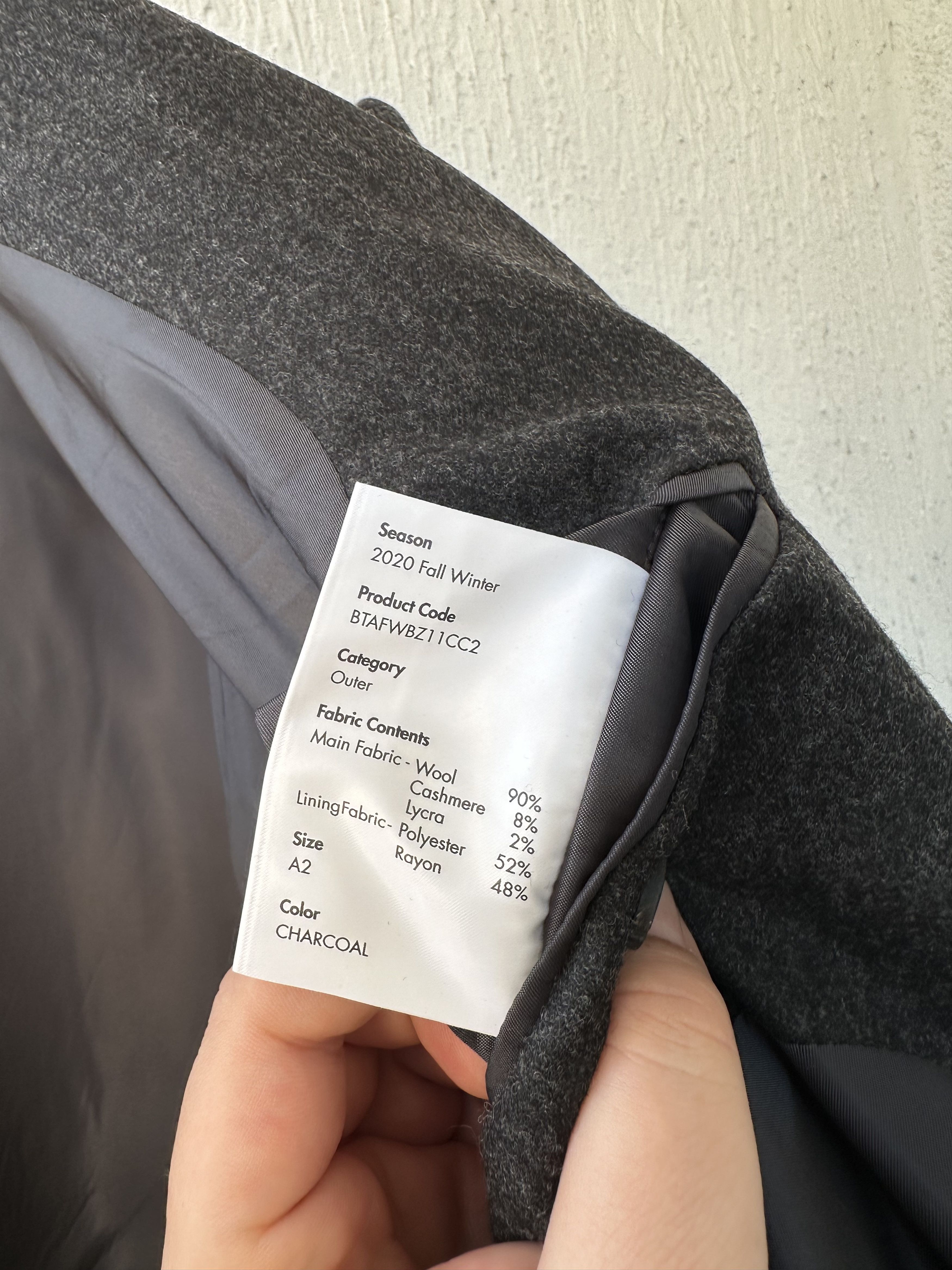 Ader Error FW20 layered wool blend jacket Size US M / EU 48-50 / 2 - 8 Thumbnail