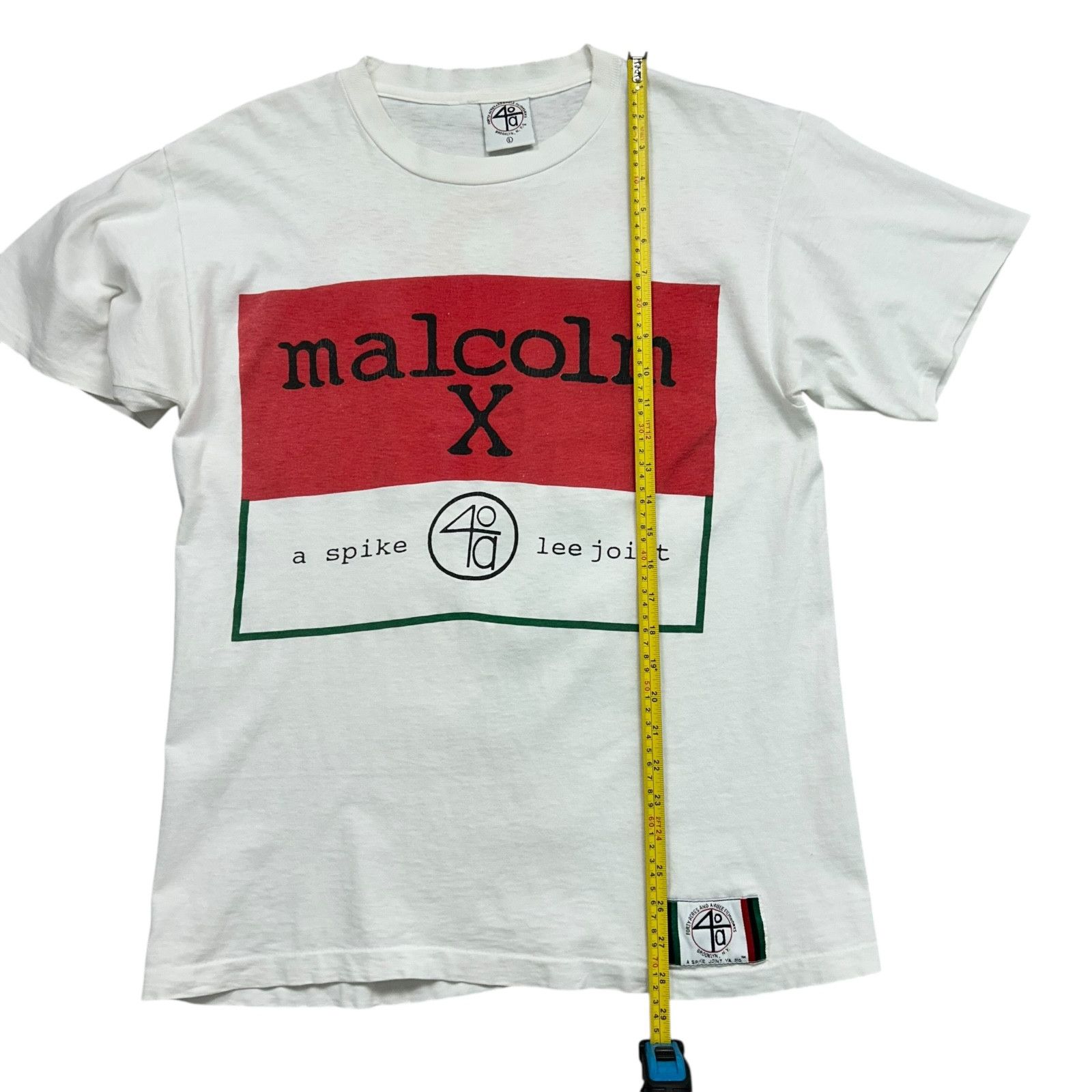 Vintage 90s 40 ACRES & A MULE MALCOLM X 1992 SPIKE LEE T-SHIRT MOVIE Size US L / EU 52-54 / 3 - 11 Thumbnail