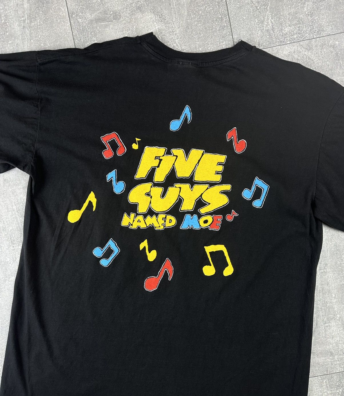 Other Five Guys Named Moe Jazz Band 1991 Retro T-Shirt Size US XL / EU 56 / 4 - 12 Thumbnail