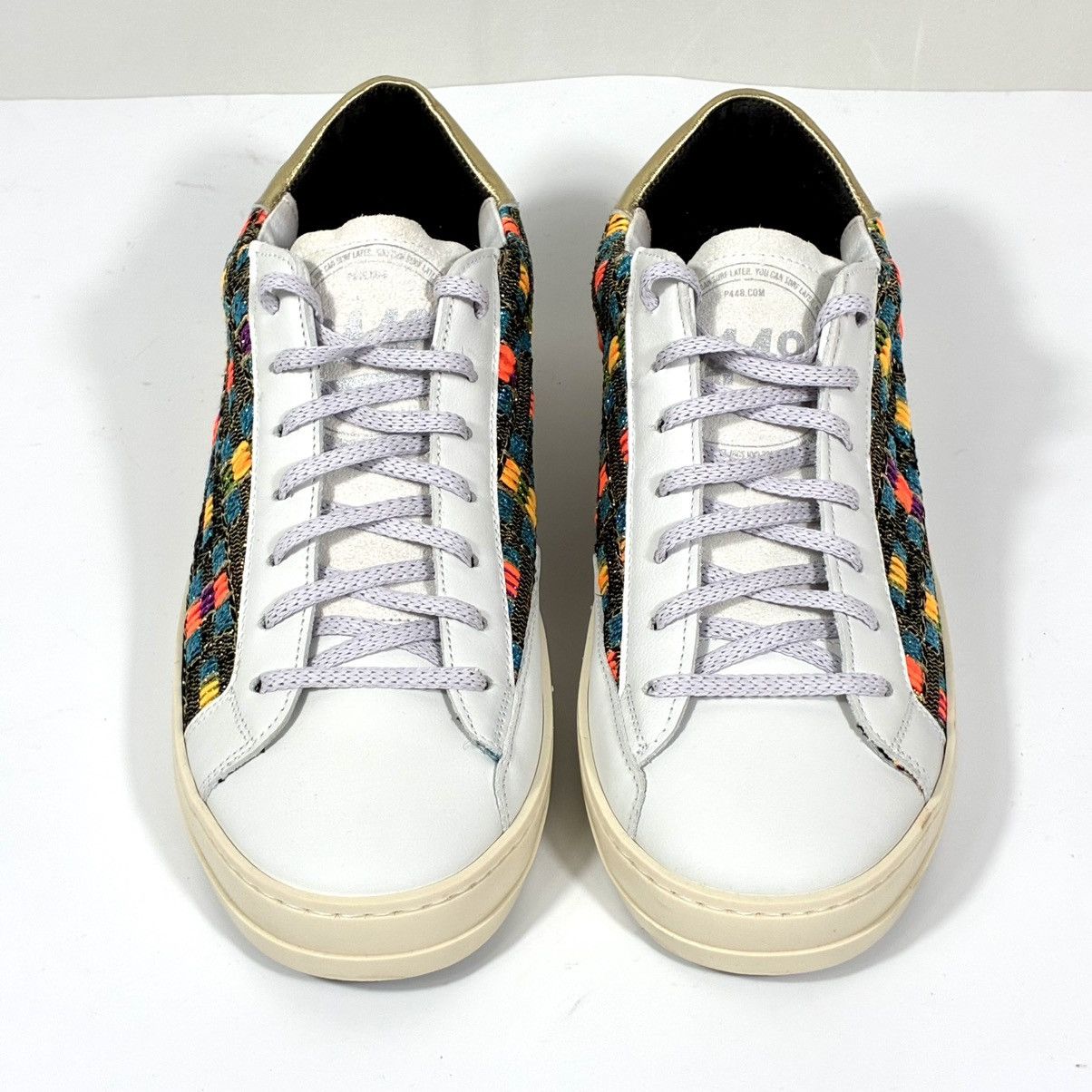 P448 P448 John Malhia Sneakers White Mal Multicolor EU 41 NEW Size US 11 / IT 41 - 20 Thumbnail