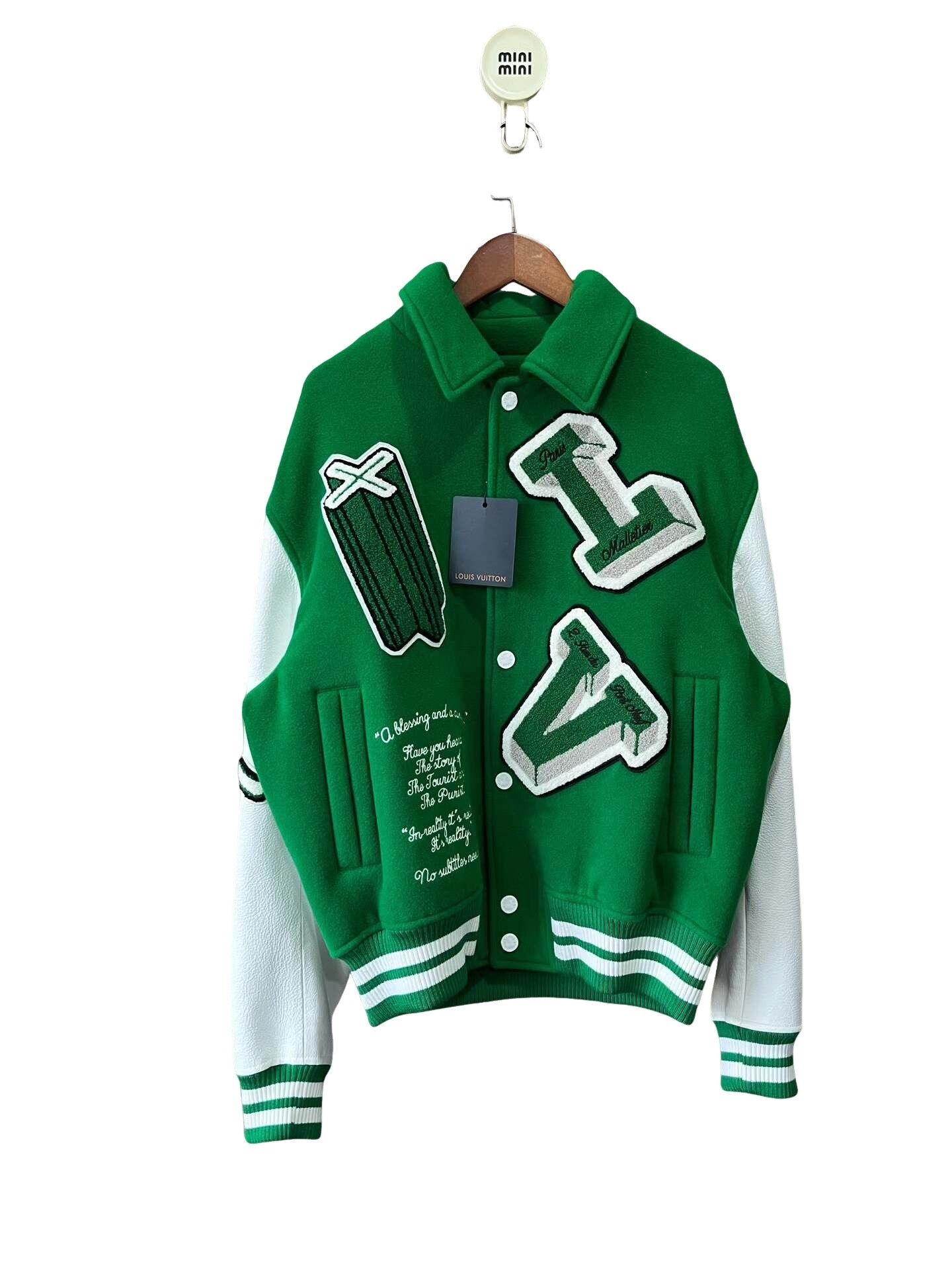 Louis Vuitton Louis Vuitton Skeleton Patch Varsity Jacket 48 Size US M / EU 48-50 / 2 - 1 Thumbnail