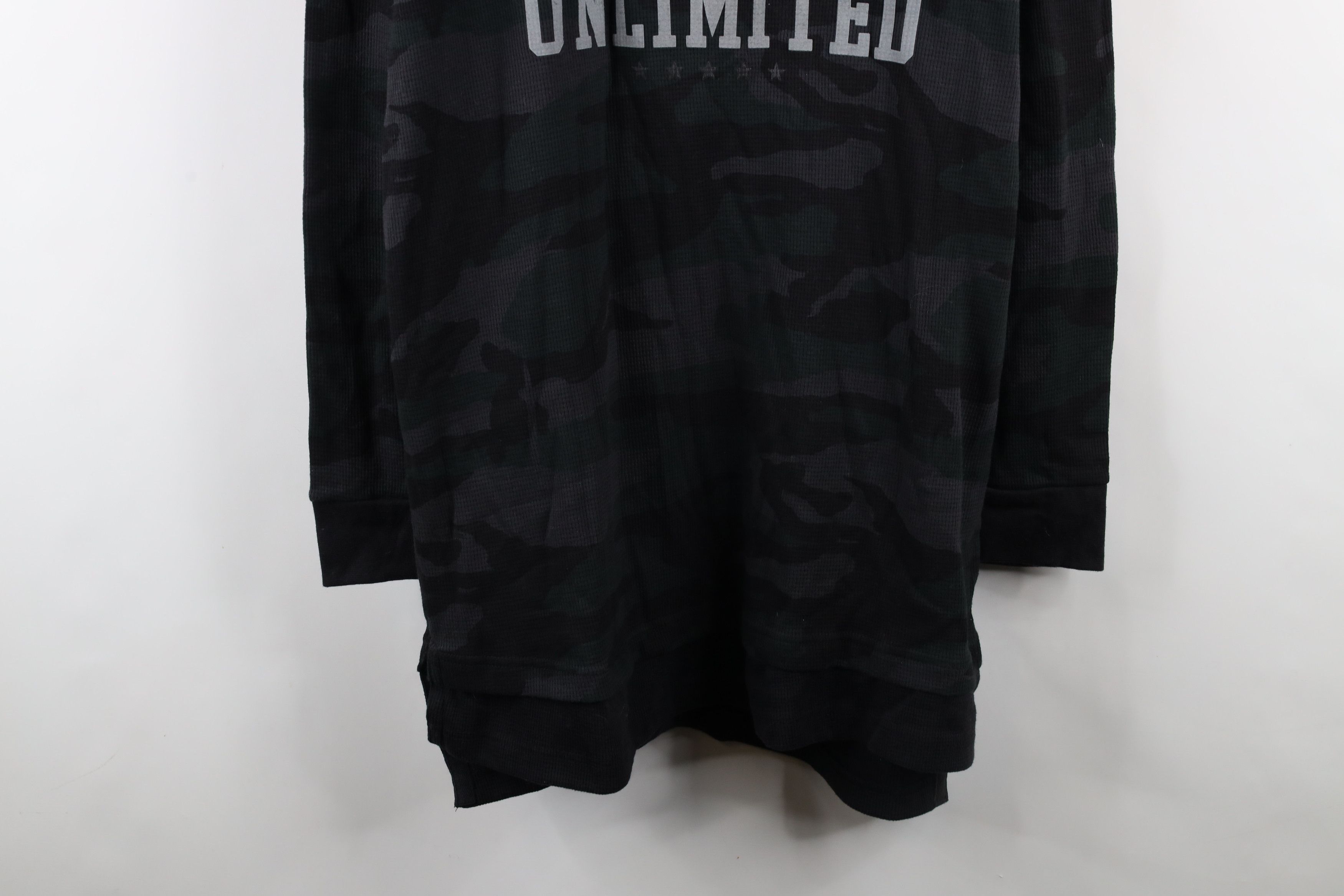 Vintage Deadstock Vintage Y2K Ecko Unlimited Waffle Knit T-Shirt Size US XXL / EU 58 / 5 - 3 Thumbnail