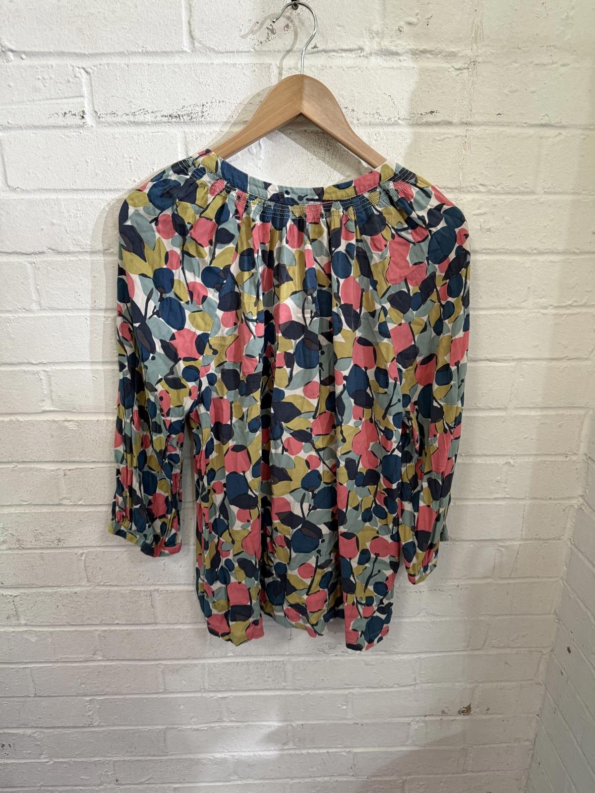 Boden Boden Women's Patterned Blouse Size 14/16 Size XL / US 12-14 / IT 48-50 - 3 Thumbnail