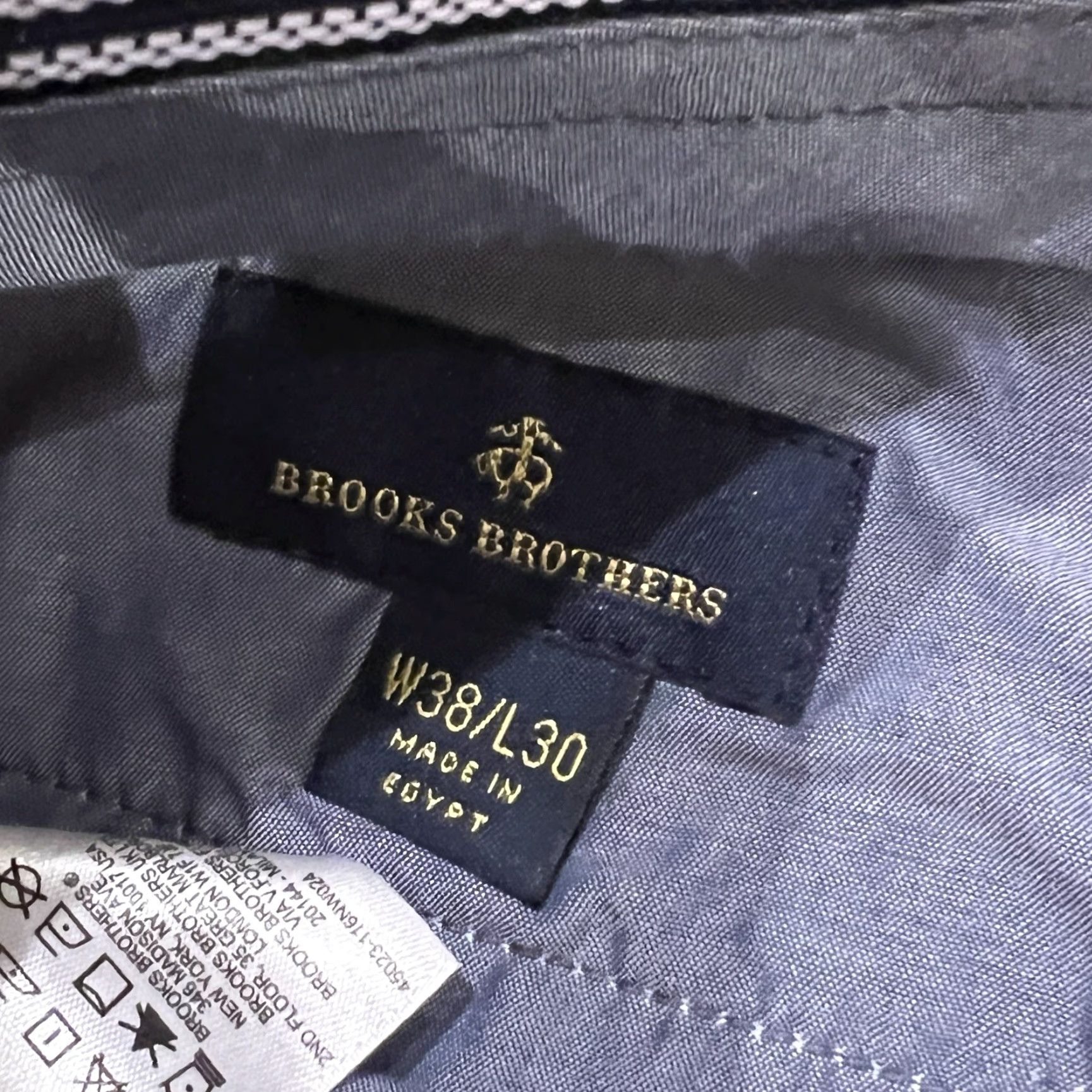 Brooks Brothers Brooks Brothers Lightweight Advantage Chino Stretch Pants Mens 38x30 Tan Size US 38 / EU 54 - 3 Thumbnail