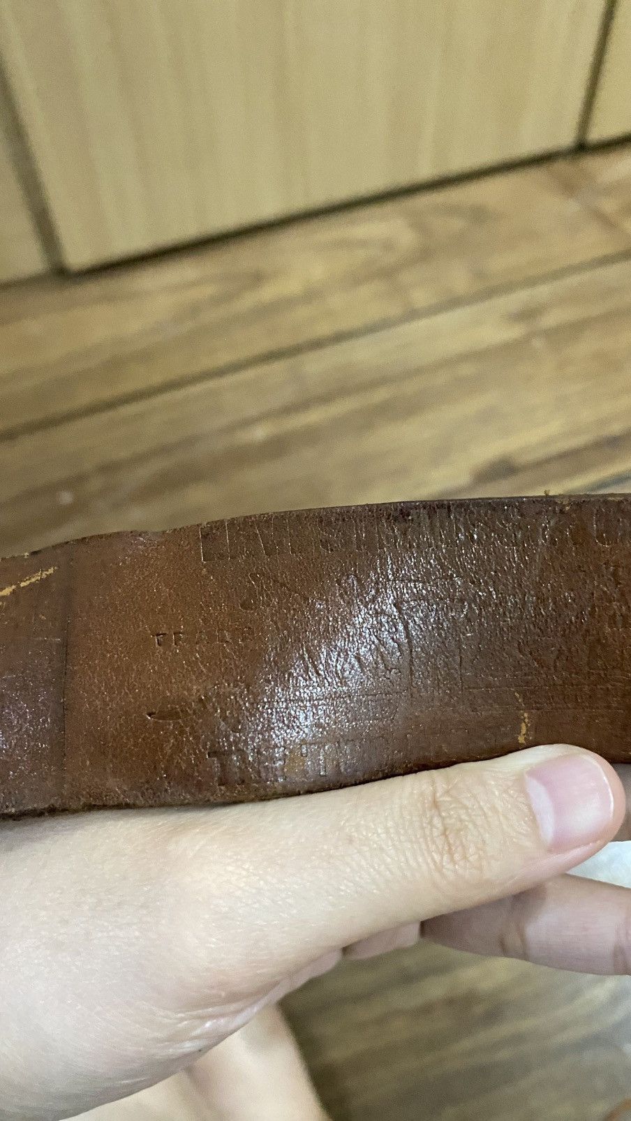 Levi's × Vintage Y2K vintage belt leather levi’s Size ONE SIZE - 6 Thumbnail