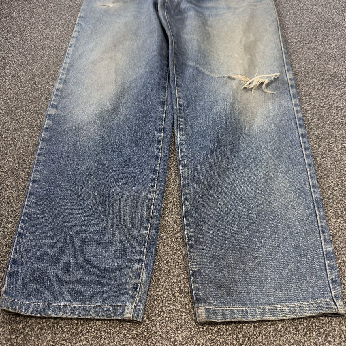 Versace Jeans Couture Vintage 90s Baggy Fit Versace Heavy Fade Denim Made in Italy Size US 34 / EU 50 - 7 Thumbnail