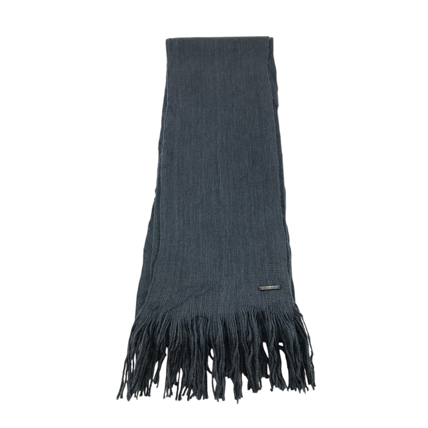 Calvin Klein × Vintage Calvin Klein Scarf / Muffler / Neckwear - WW1412 Size ONE SIZE - 2 Thumbnail