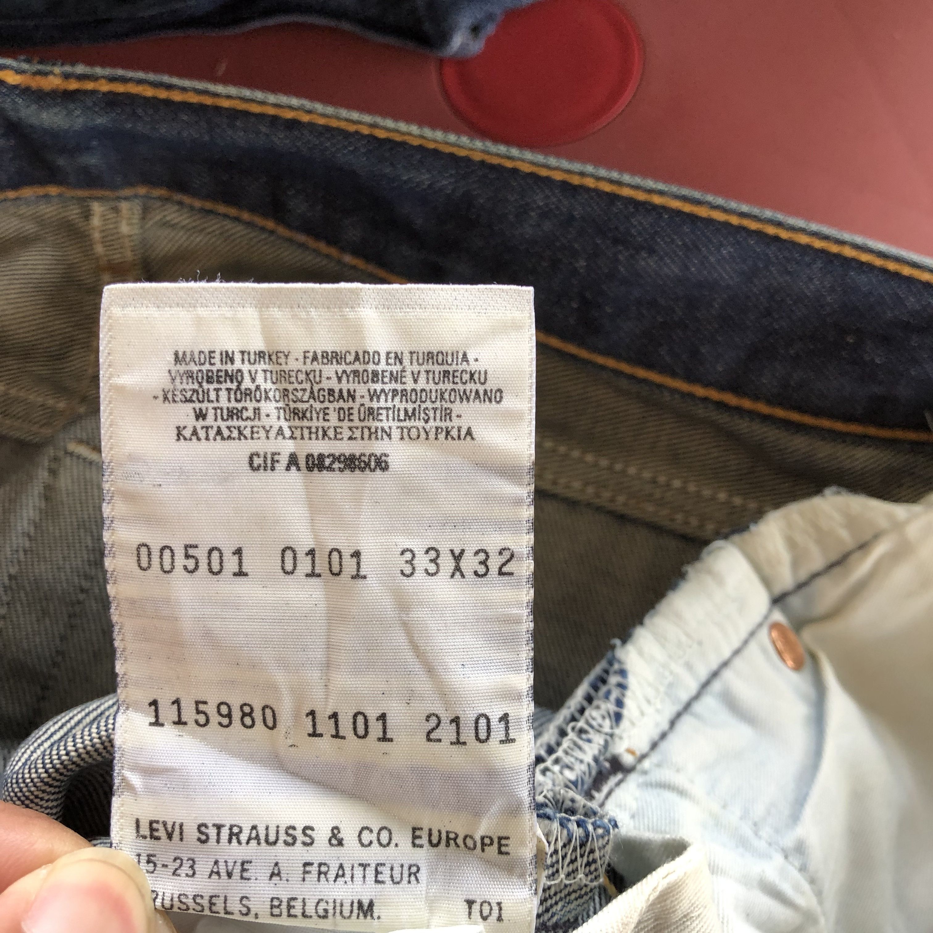 Levi's Vintage Levis 501 Blue Jeans Levi's 501 Distressed Denim Size US 30 / EU 46 - 11 Thumbnail