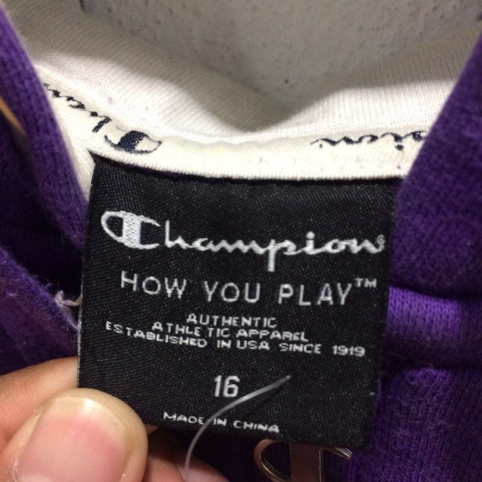 Champion × Vintage Champion Spell Out Hoodies Size US M / EU 48-50 / 2 - 4 Thumbnail