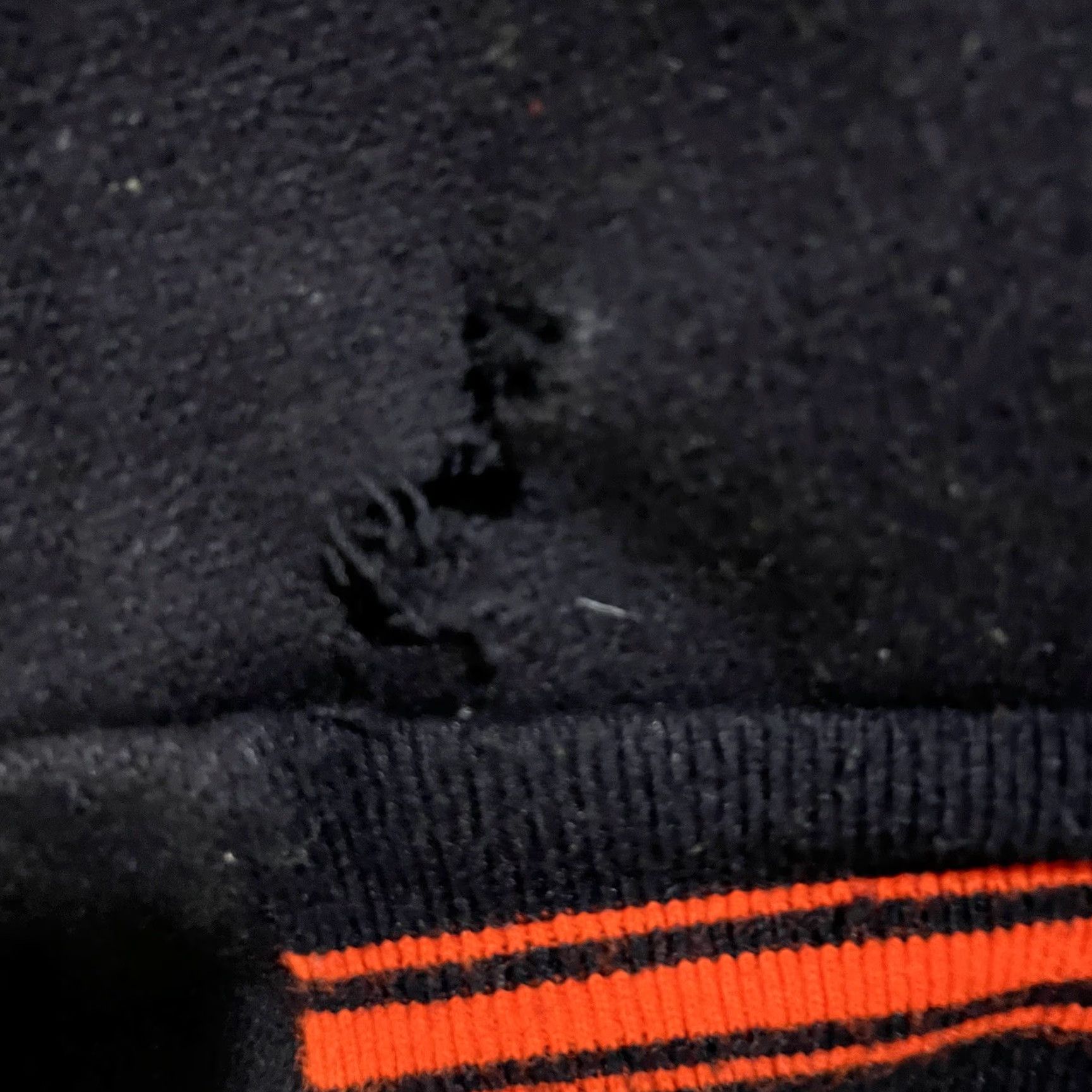 Vintage VINTAGE Fab Knit Manufacturing Varsity Jacket Wool Knit Black B 38 Men Varsity Jacket Size 38 Mens Size US XXS / EU 40 - 3 Thumbnail