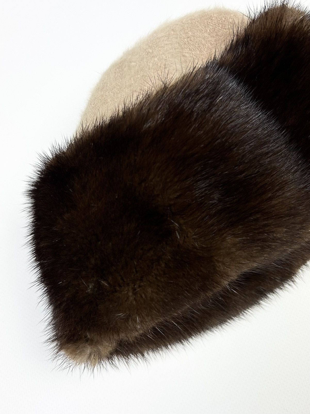 Burberry × Kangol × Vintage Vintage fur hat Kangol very rare cap Made in England Size ONE SIZE - 7 Thumbnail