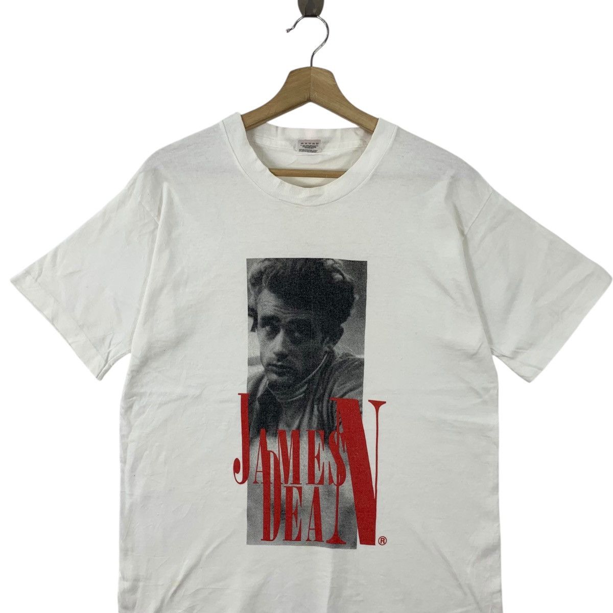 Vintage Vintage 90’ JAMES DEAN FOTOFOLIO Film Promo Tee Shirt Top Size M / US 6-8 / IT 42-44 - 2 Thumbnail