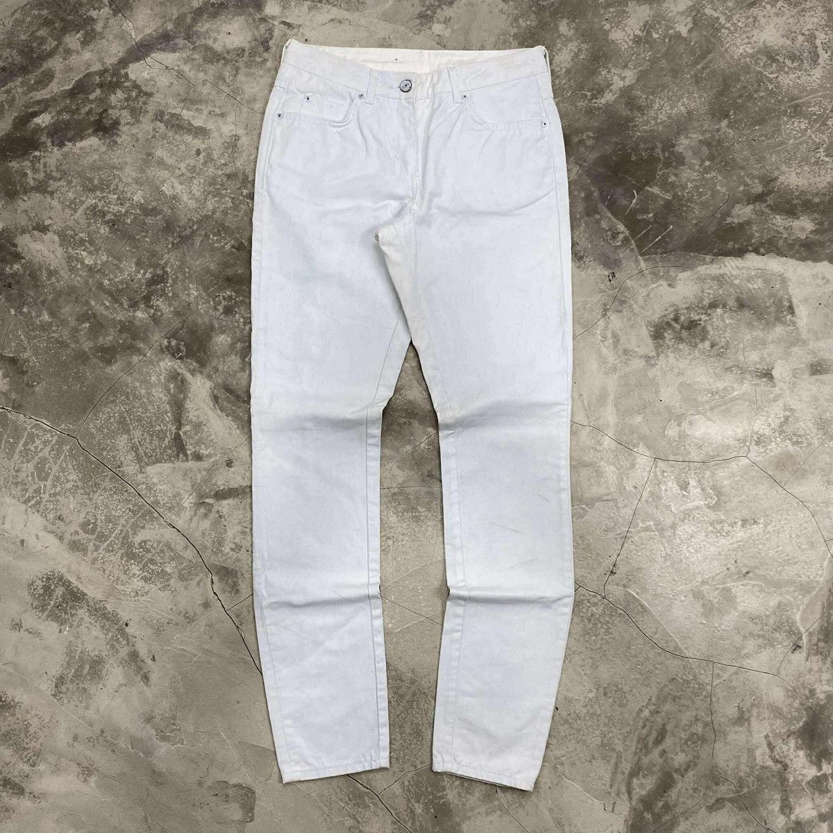H&M × Maison Margiela SS04 Painted Denim Jeans Size US 29 - 1 Thumbnail