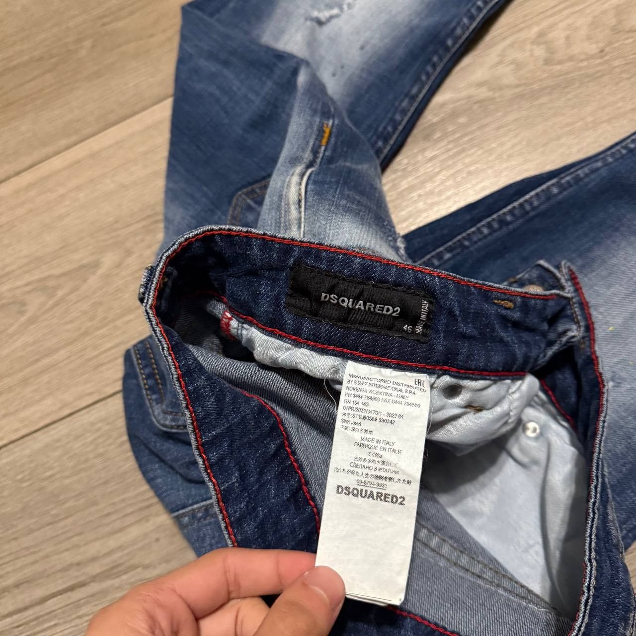 Dsquared2 dsquared2 jeans men Size 46 blue avant garde Made in Italy Size US 30 / EU 46 - 4 Thumbnail
