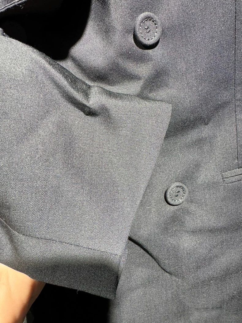 Dior Dior Black double-breasted suit 2501-Nextarrow Size 48R - 5 Thumbnail