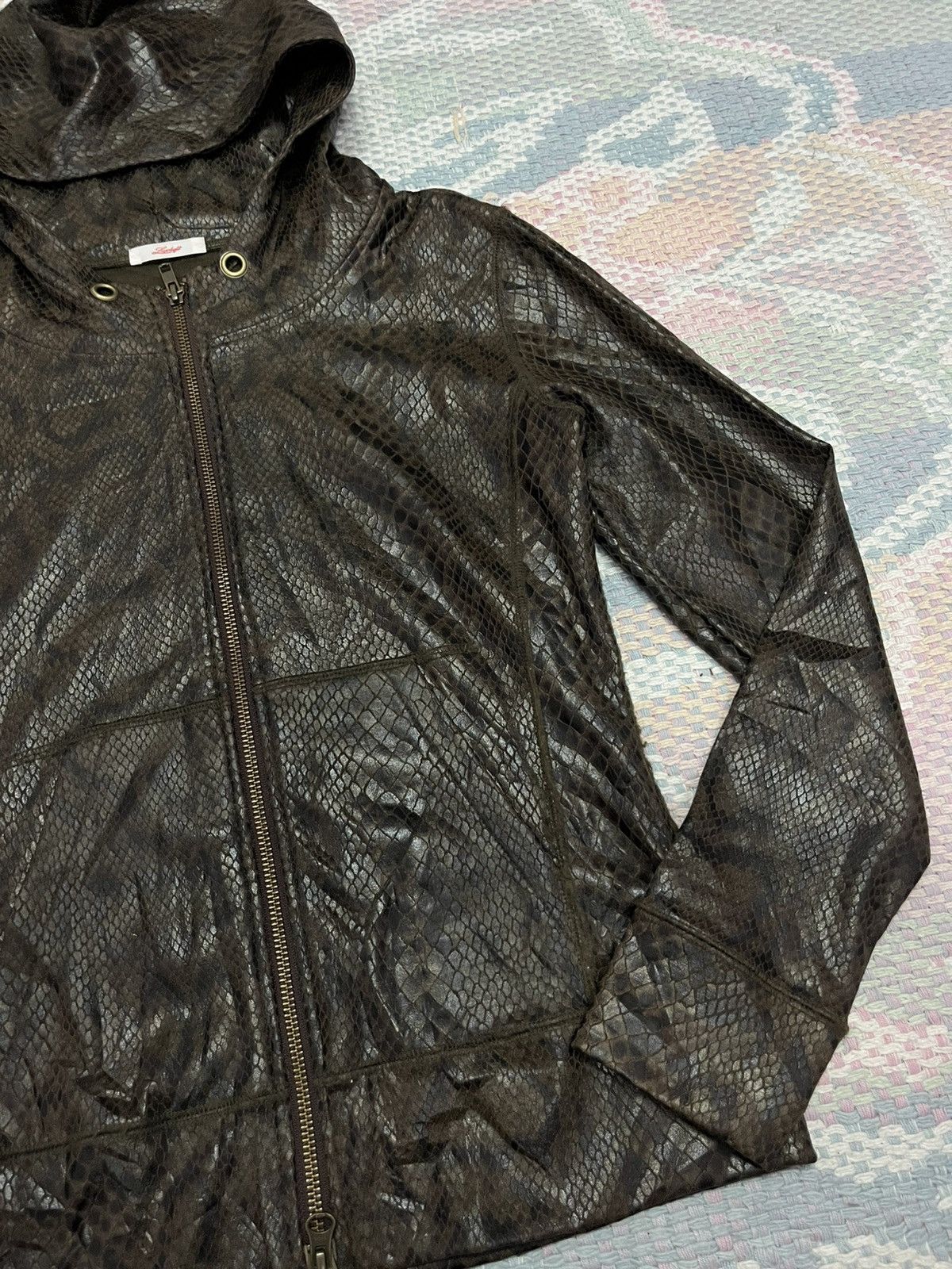 Other Luxluft Snakeskin Jacket Size M / US 6-8 / IT 42-44 - 2 Thumbnail