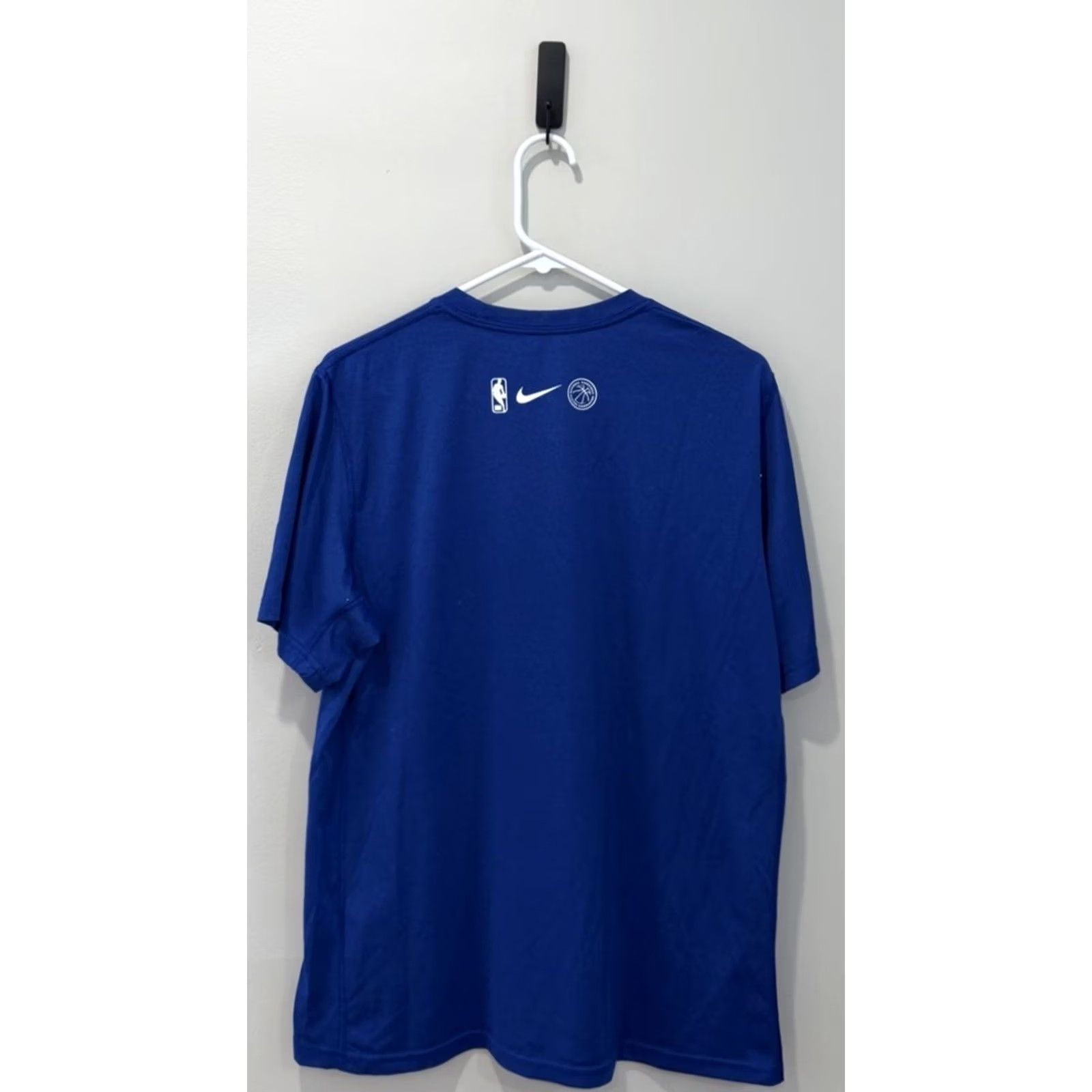 Nike Nike Dri-FIT NBA Shirt Men’s Large Blue Crew Neck Short Sleeve Pullover 100% Polyester Lightweight Sports Graphic Size US L / EU 52-54 / 3 - 2 Thumbnail