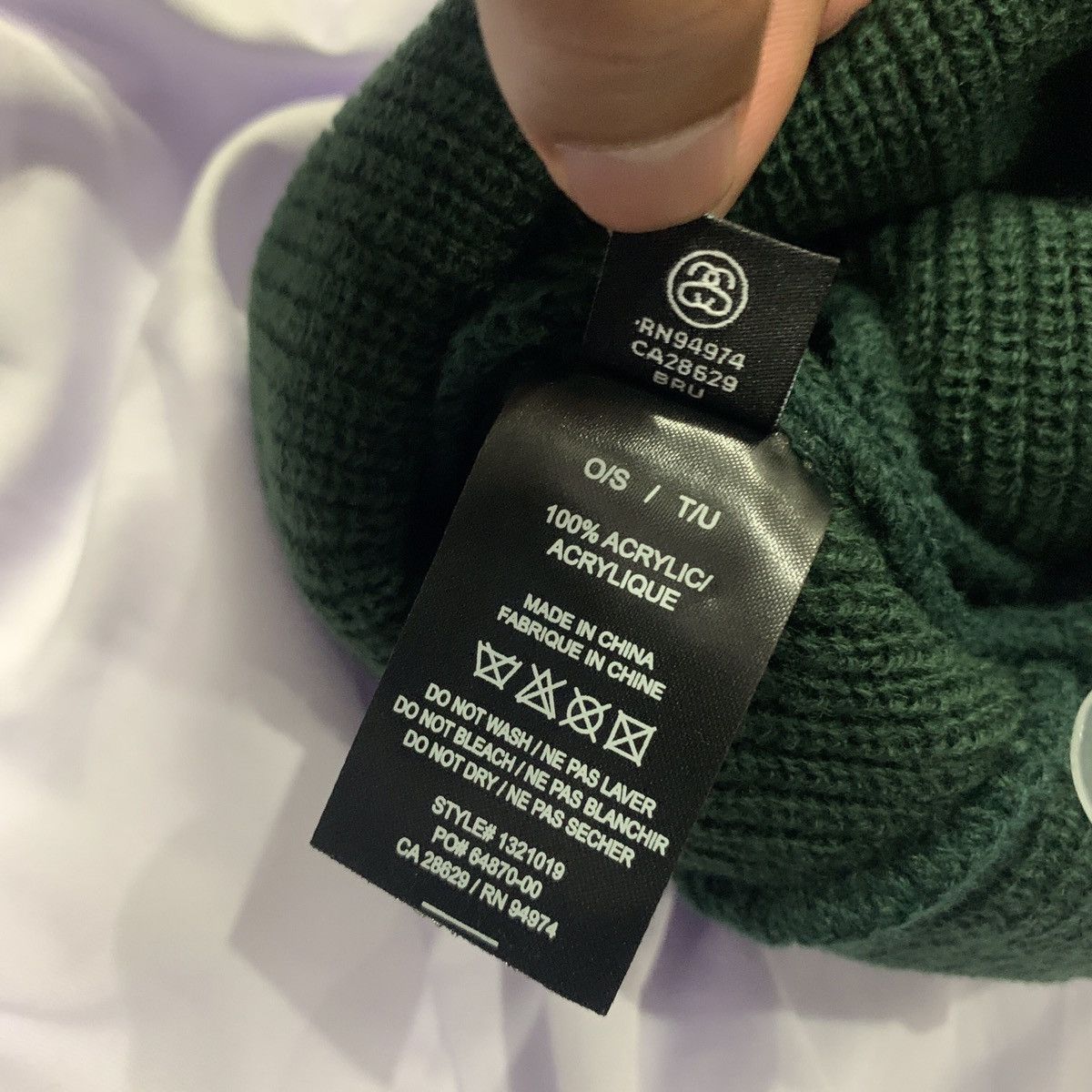 Stussy Stussy Basic Cuff Beanie Size ONE SIZE - 4 Thumbnail