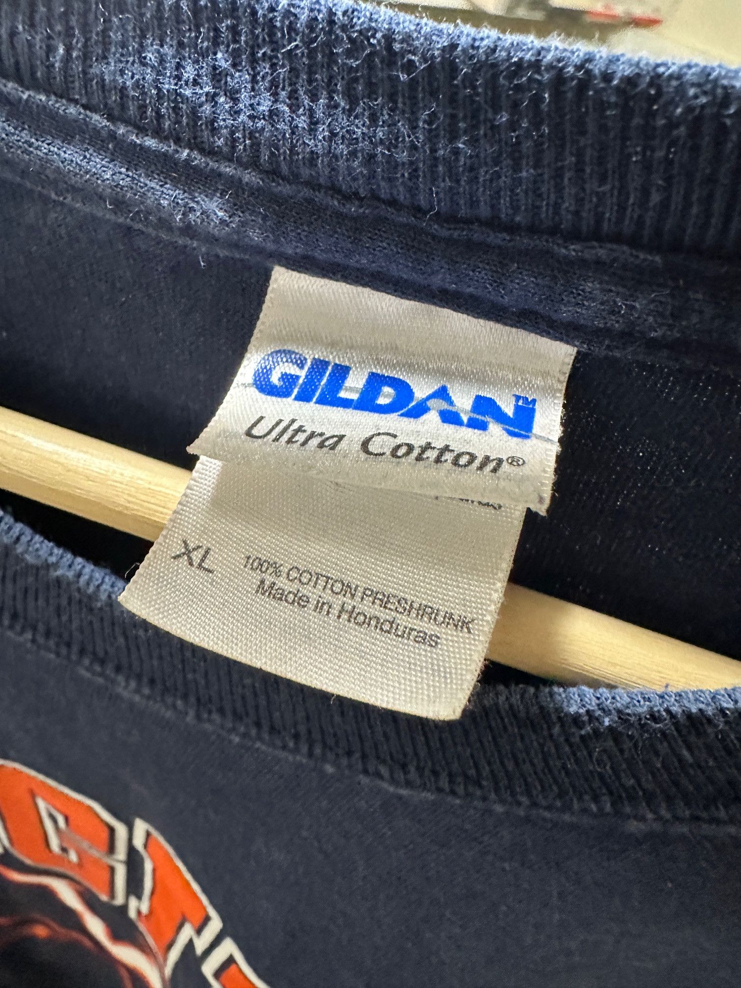 Gildan Virginia Cavaliers Shirt UVA XL Blue NCAA Long Sleeve Size US XL / EU 56 / 4 - 2 Thumbnail