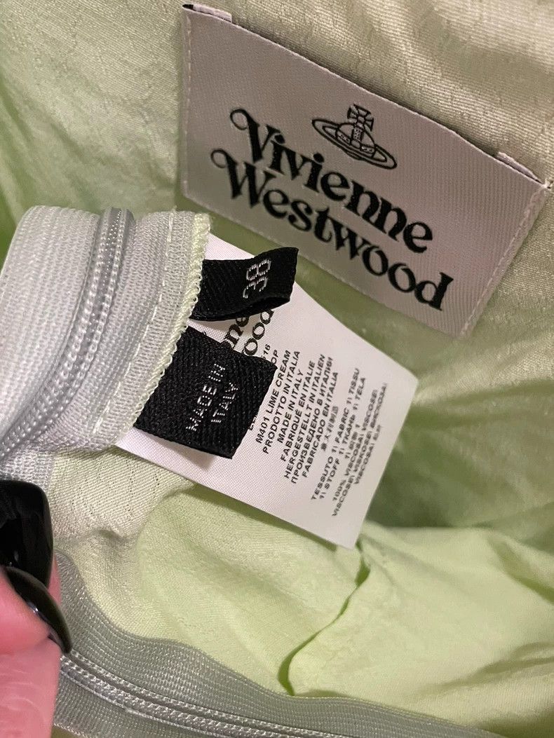 Vivienne Westwood Vivienne Westwood Slightly green waistband shirt Size XS / US 0-2 / IT 36-38 - 3 Thumbnail