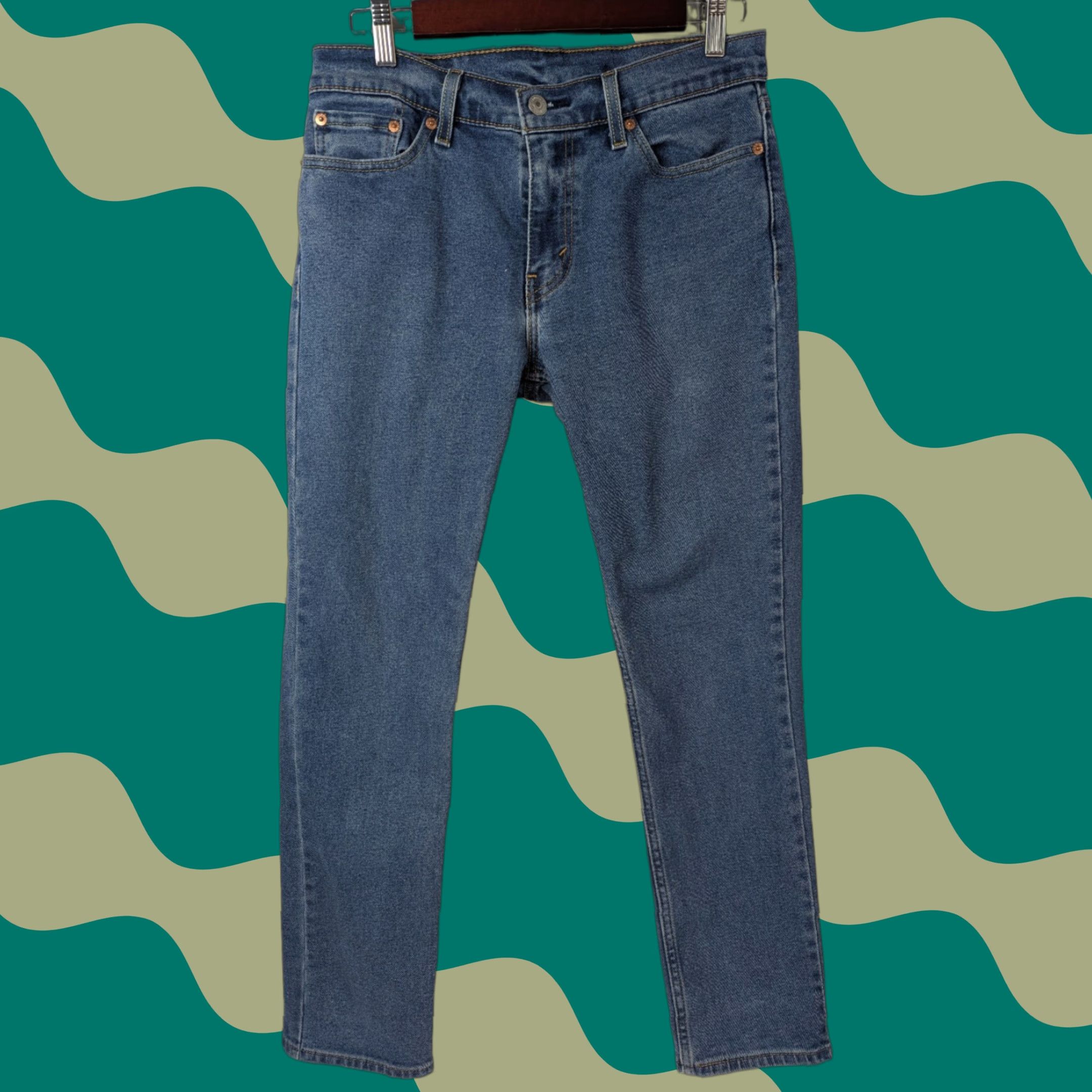 Levi's Levi's 511 Jeans Men Slim 30x30 Blue All Seasons Stretch Denim Straight N/A Size US 30 / EU 46 - 1 Thumbnail