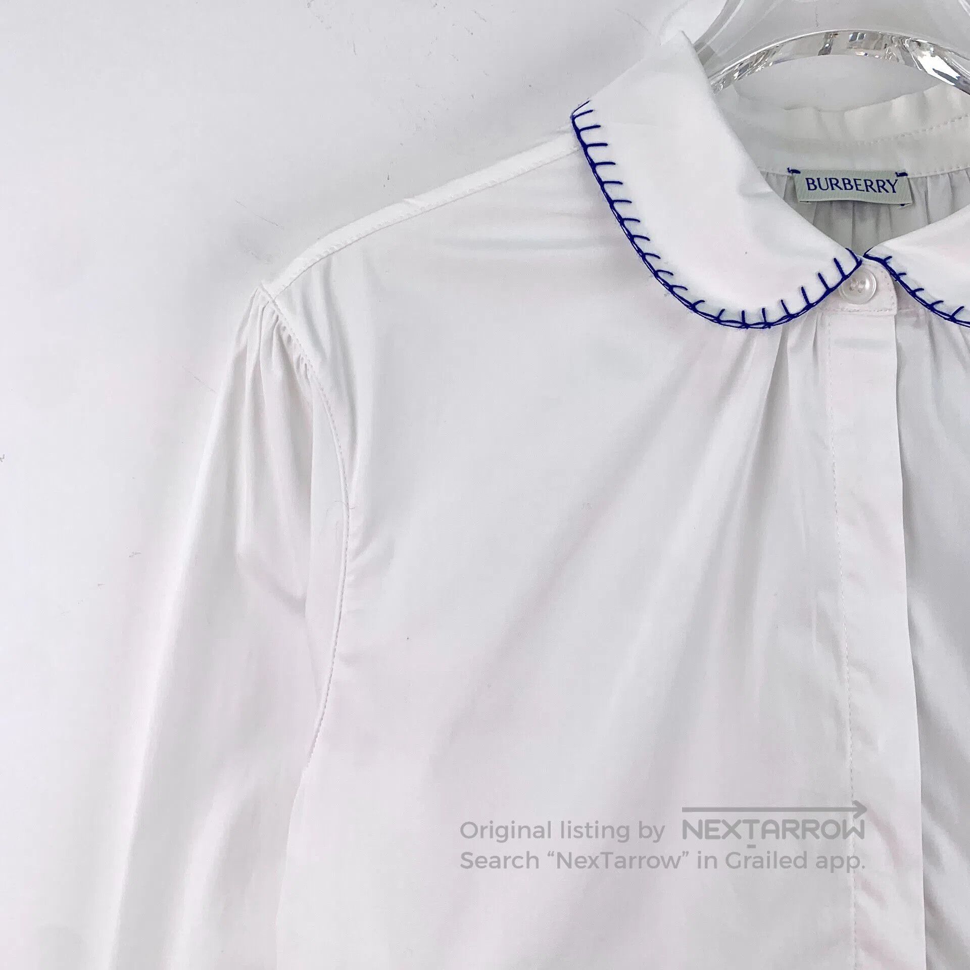Burberry Burberry size 14y White Equestrian Knight Embroidered Cott Size M / US 6-8 / IT 42-44 - 3 Thumbnail