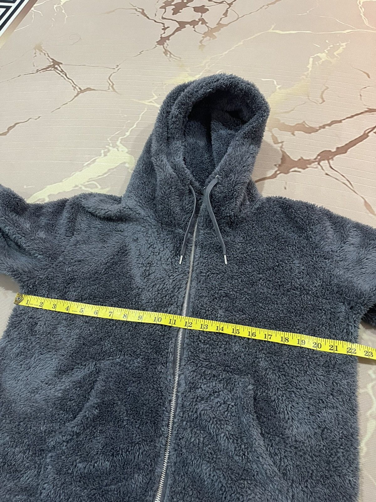 Japanese Brand Power To The People Fleece Zip Hoodie Grey Size US M / EU 48-50 / 2 - 10 Thumbnail