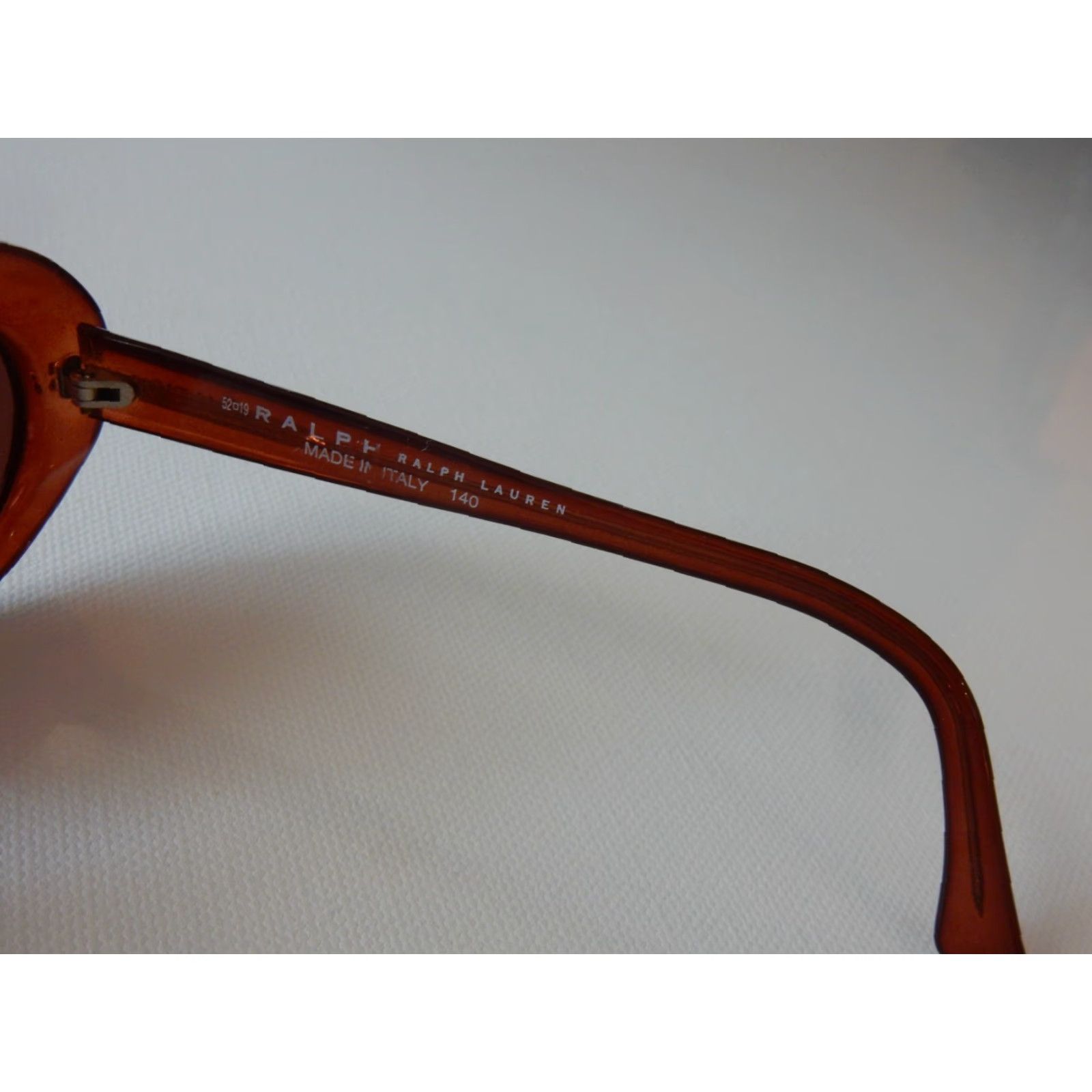 Ralph Lauren VINTAGE Ralph Lauren Sunglasses FRAMES ONLY Women Brown 52[]19 140 908/S 7HX Mens Womens Size ONE SIZE - 6 Thumbnail