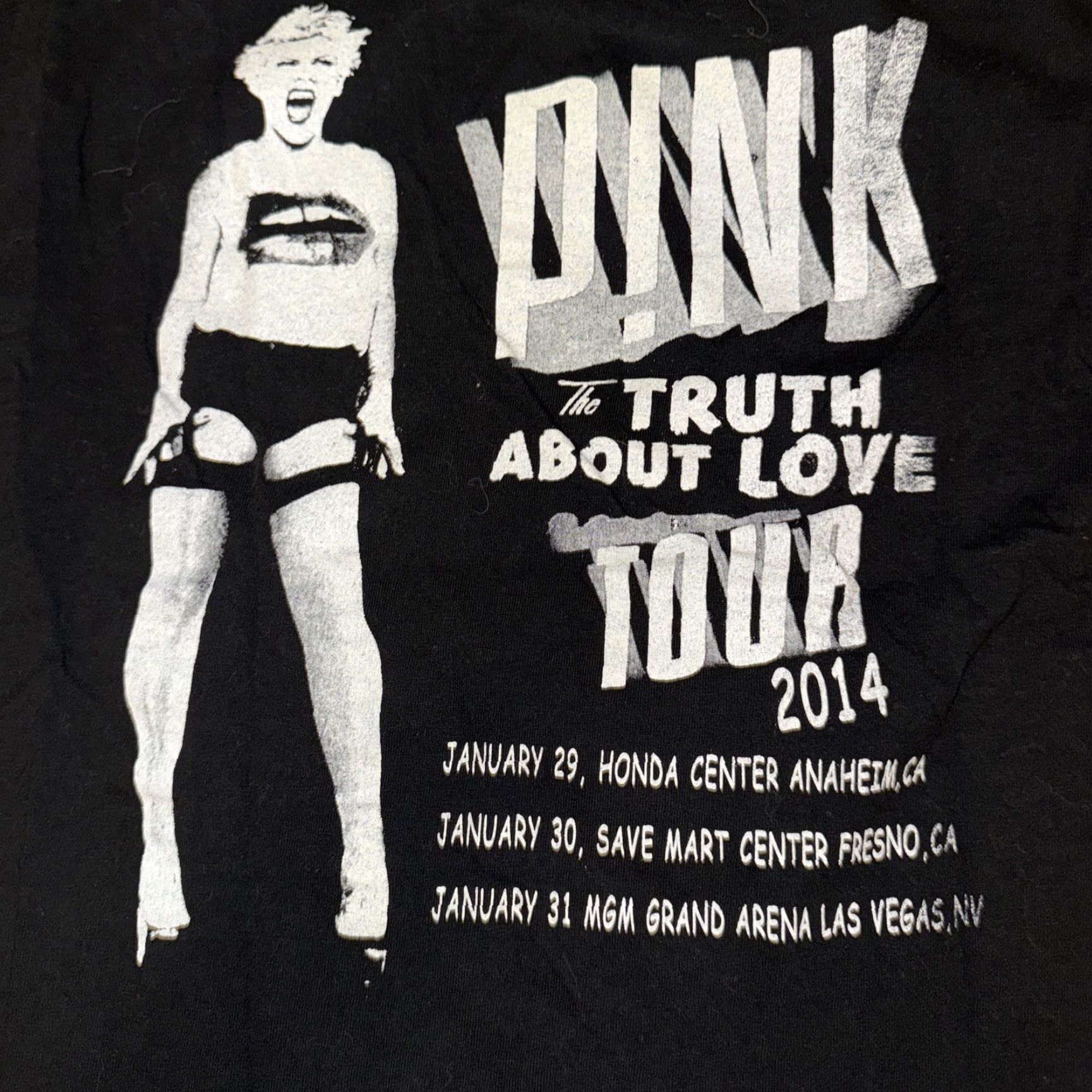 Pinko VINTAGE P!nk T-Shirt Men Small Black 17x24 Regular Fits PINK Y2K Your T-Shirt Size US S / EU 44-46 / 1 - 4 Thumbnail